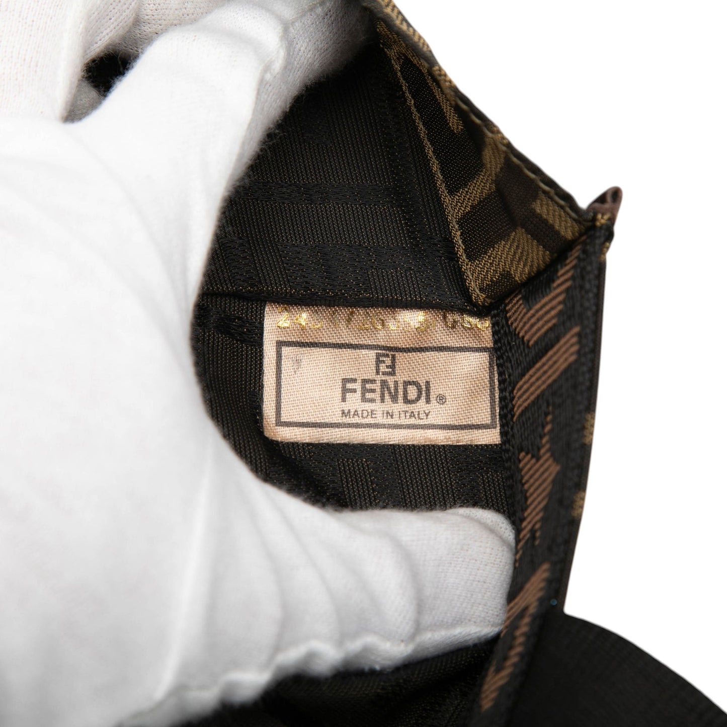 Fendi Zucca Canvas Shopping Tote