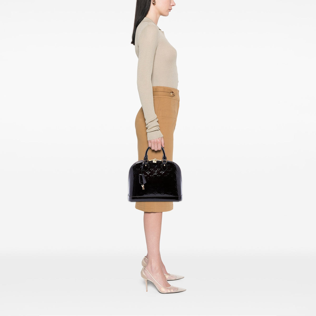 Louis Vuitton Monogram Vernis Alma PM