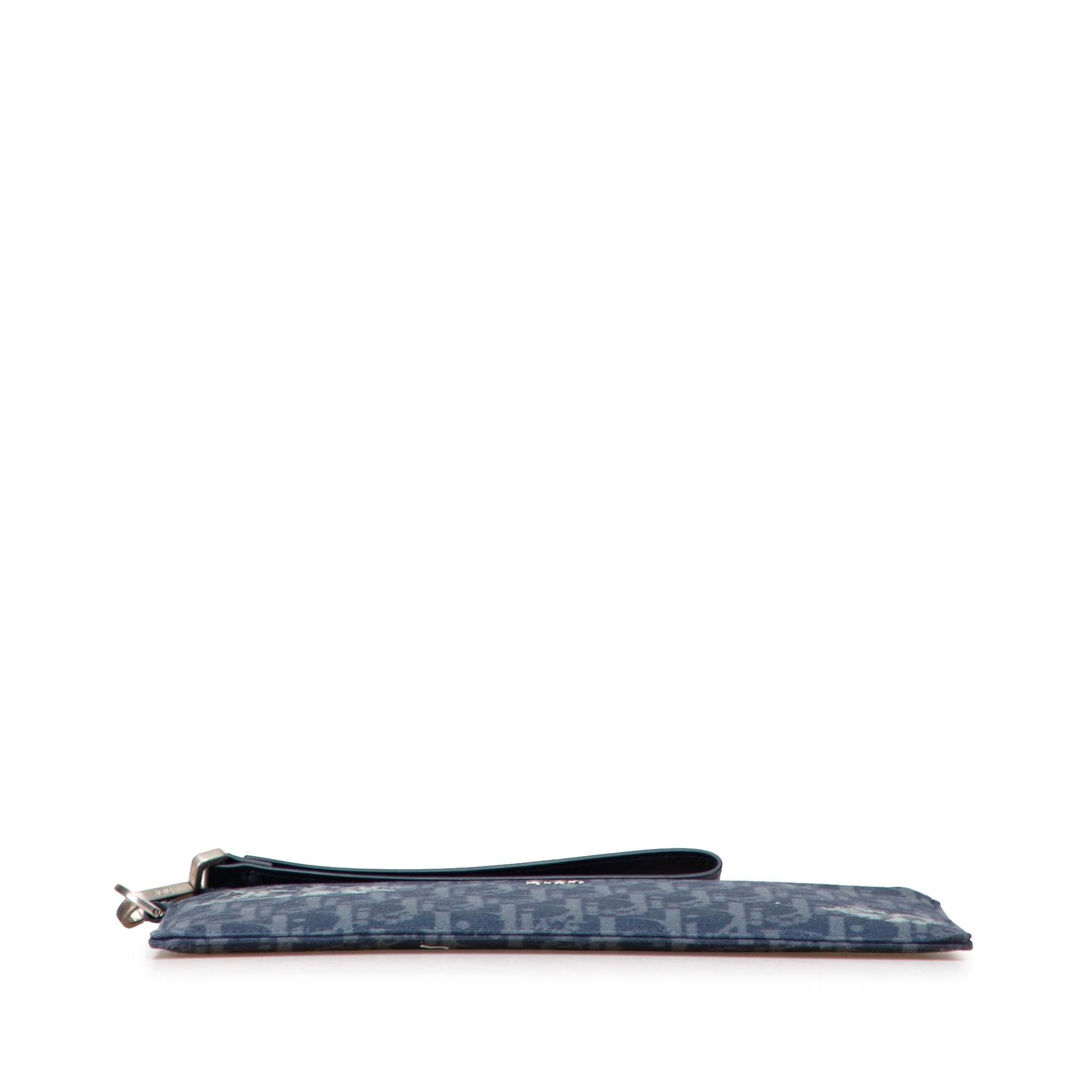 Dior Oblique Denim Tears A5 Flat Pouch