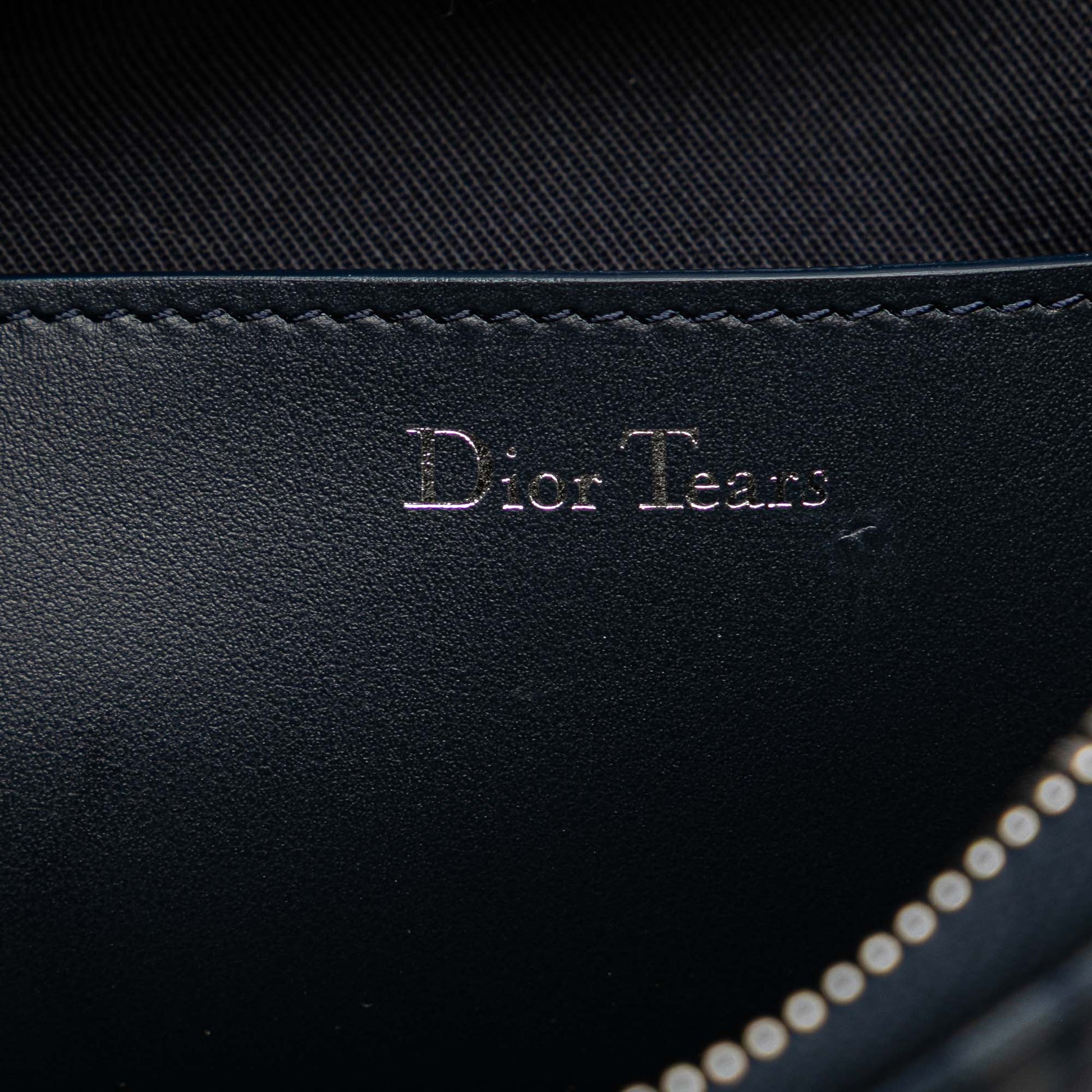 Dior Oblique Denim Tears A5 Flat Pouch