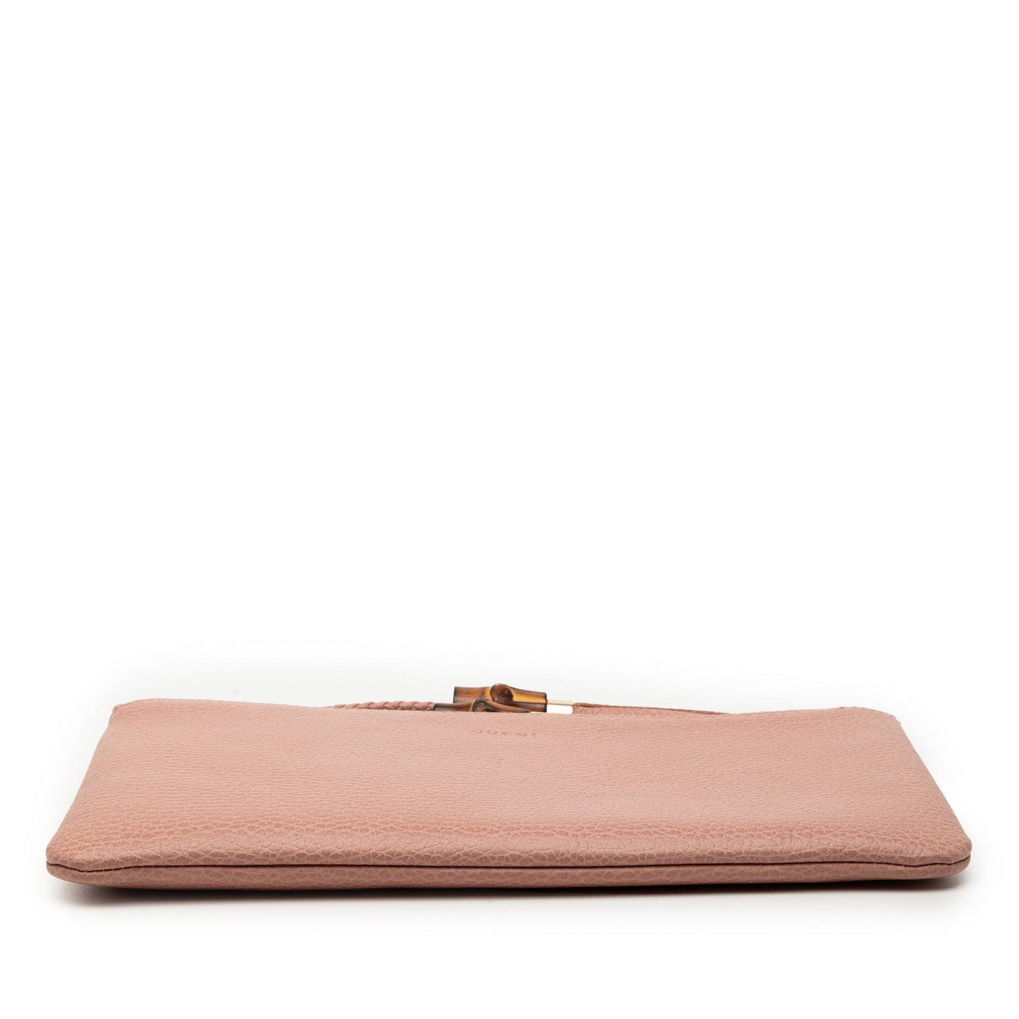Gucci Calfskin Bamboo Clutch