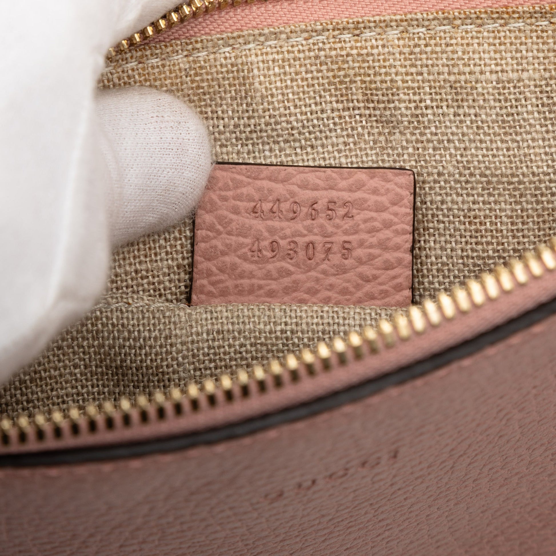 Gucci Calfskin Bamboo Clutch