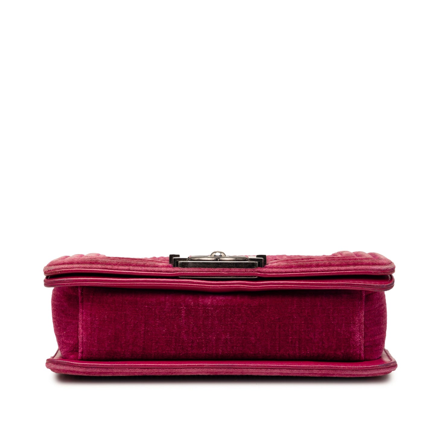 Chanel Small Quilted Velvet Boy Flap