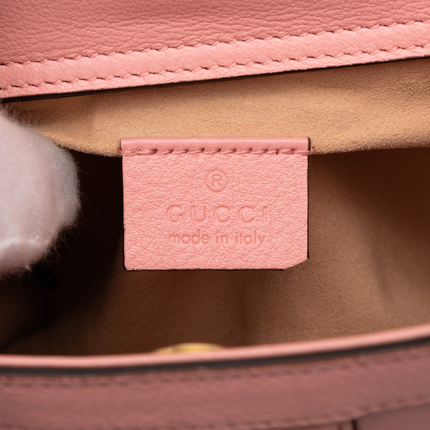 Gucci Mini Calfskin Bamboo Diana Satchel
