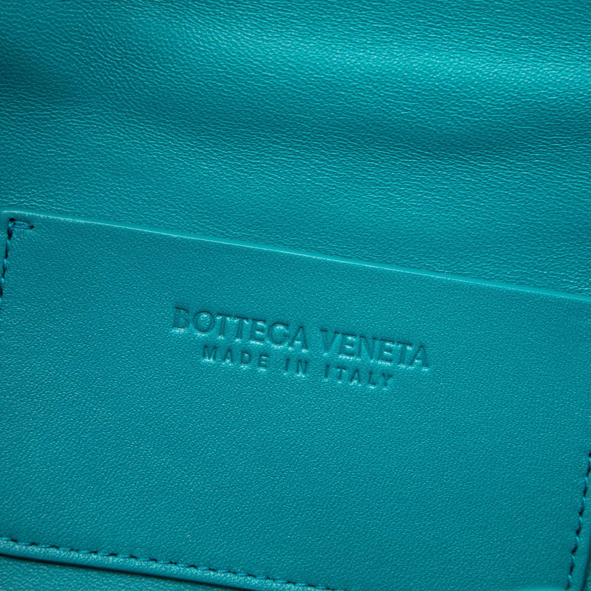 Bottega Veneta Small Beaded Crochet Knit and Leather Beak Crossbody — Blue