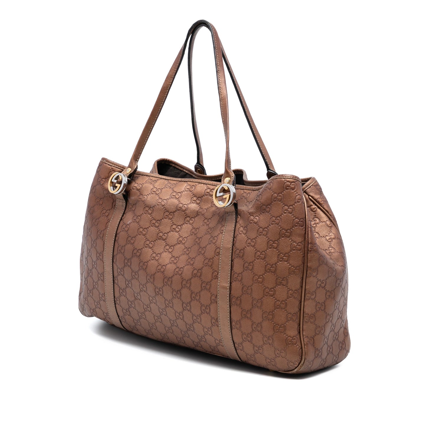 Gucci Large Guccissima Twins Tote