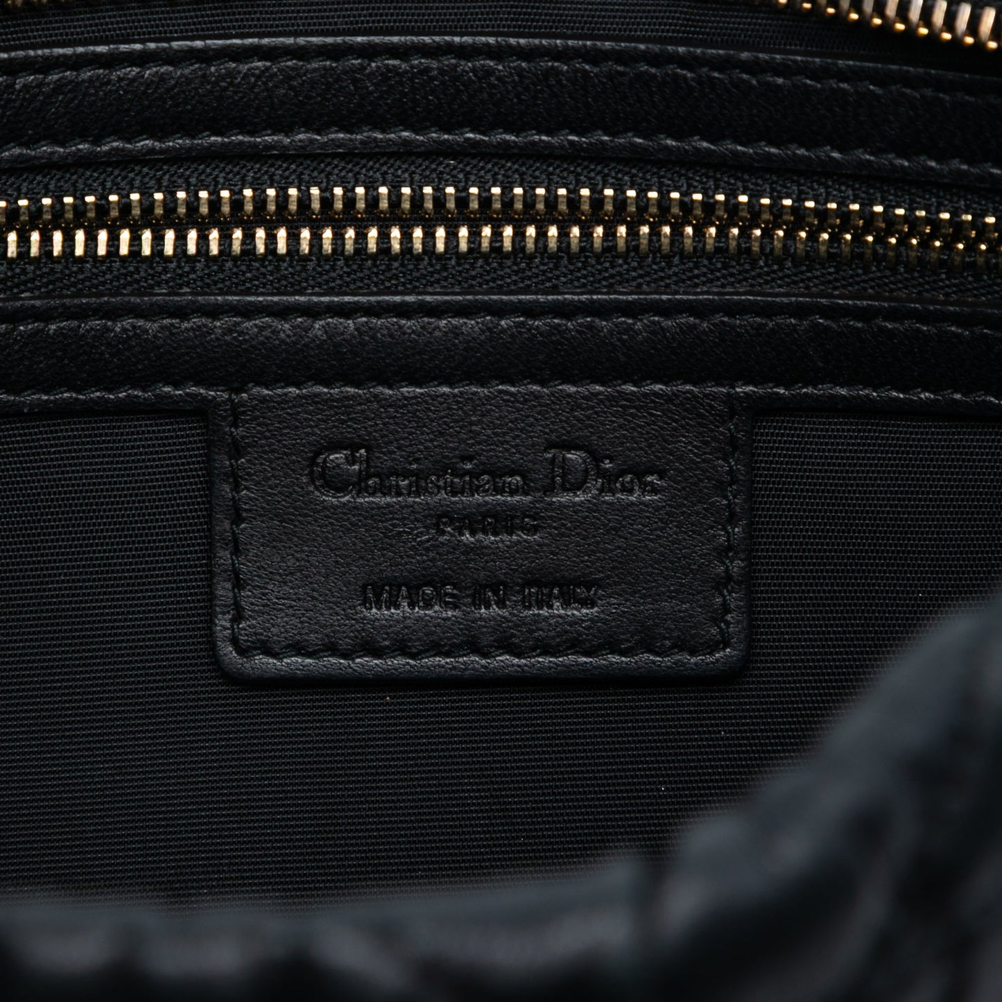 Dior Calfskin Cannage Rose Clutch