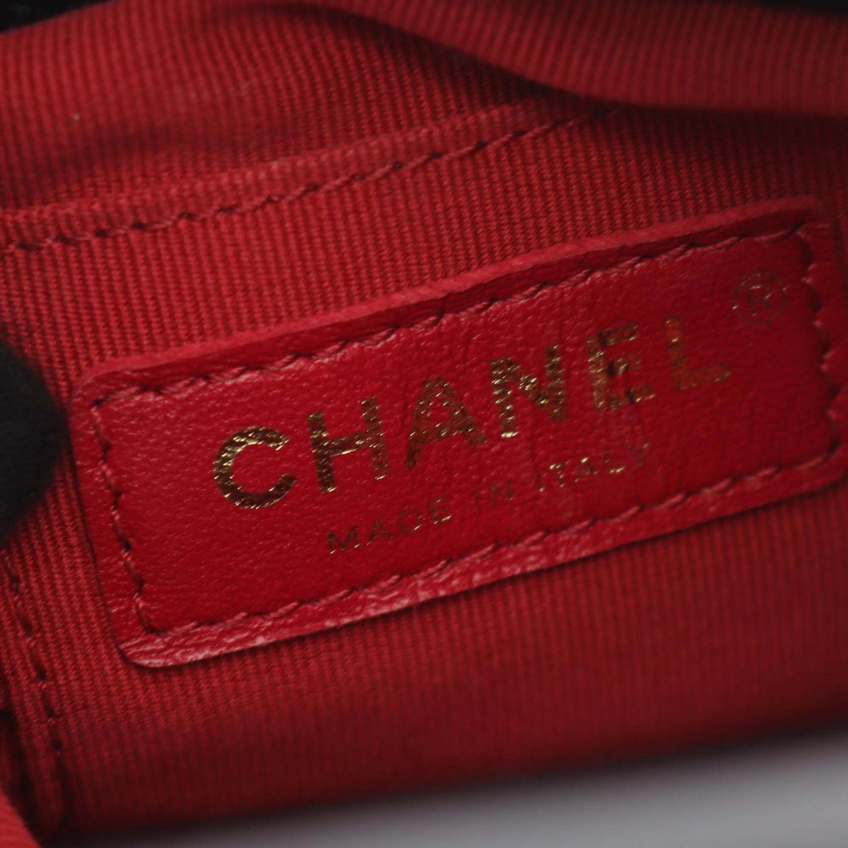 Chanel Quilted Lambskin Pearl Crown Drawstring Bucket Bag