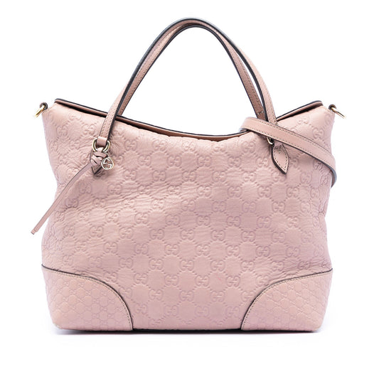 Gucci Medium Guccissima Bree Fold Over Tote