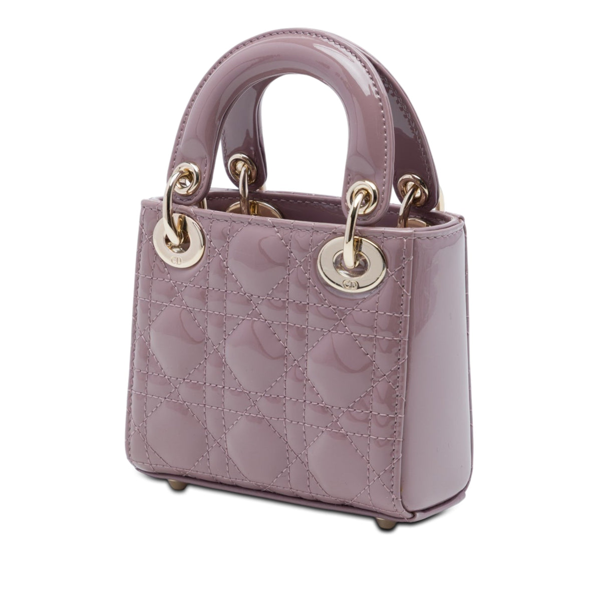 Dior Micro Patent Cannage Lady Dior