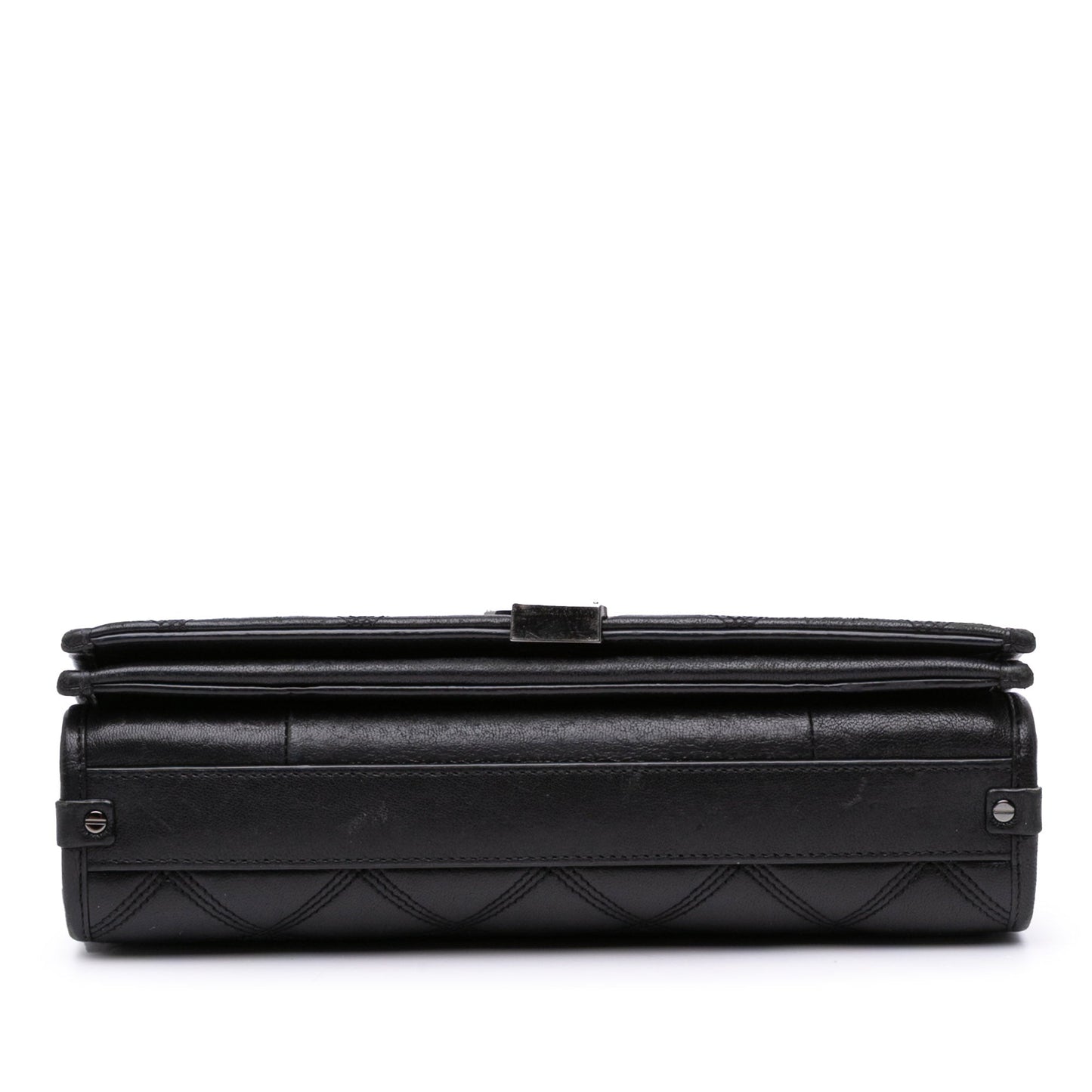 Saint Laurent Mini Quilted Lambskin Becky Chain Shoulder Bag
