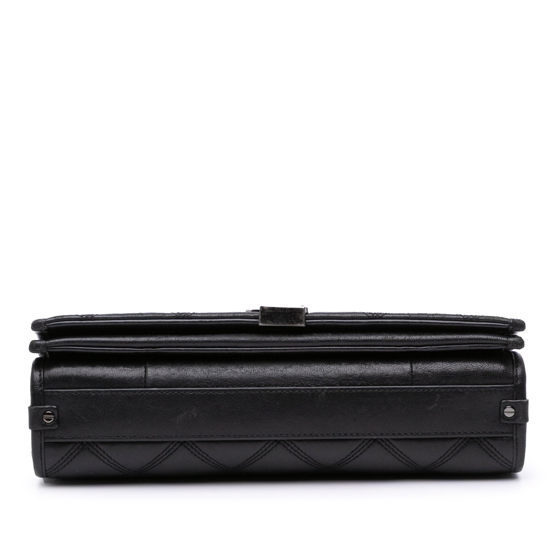 Saint Laurent Mini Quilted Lambskin Becky Chain Shoulder Bag