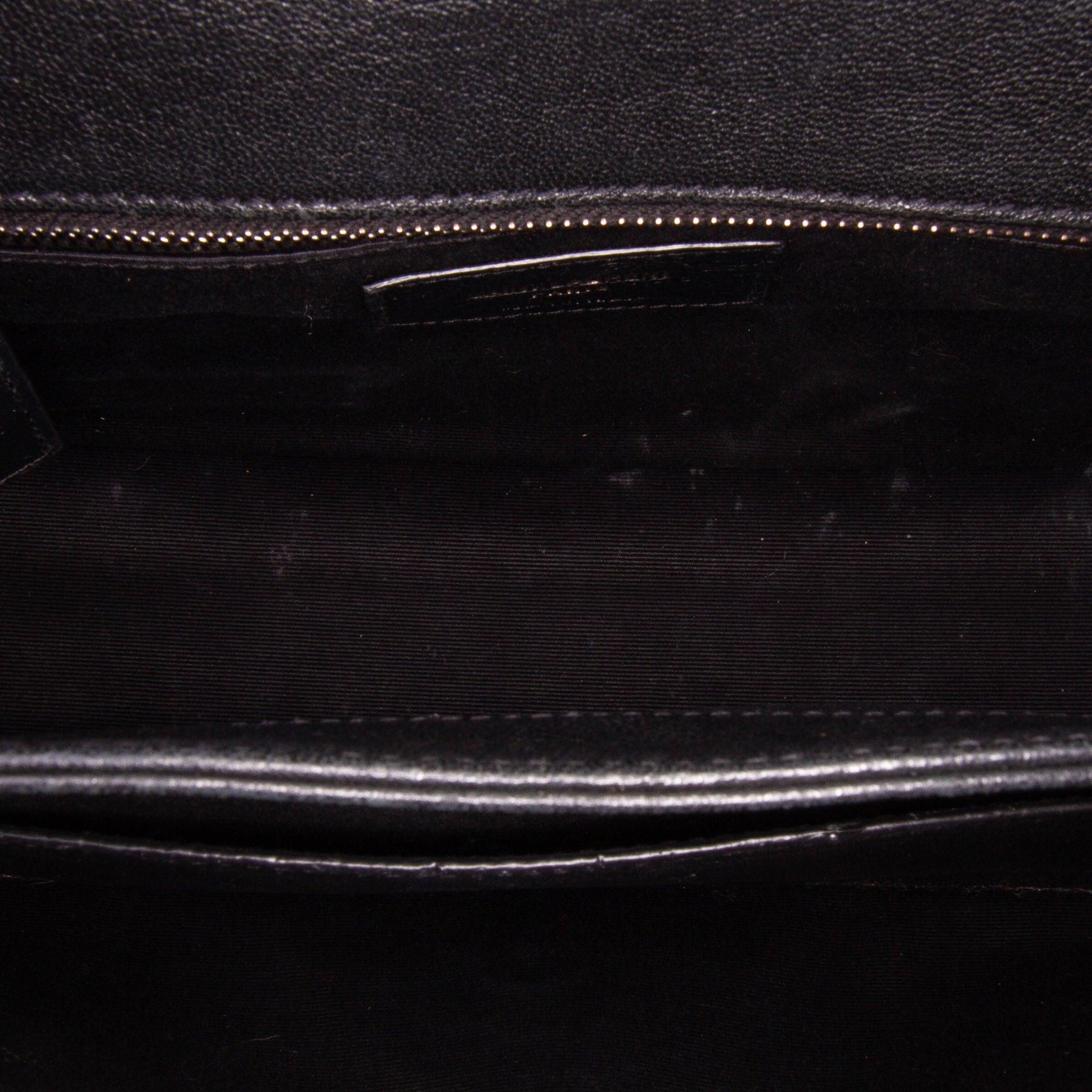 Saint Laurent Mini Quilted Lambskin Becky Chain Shoulder Bag