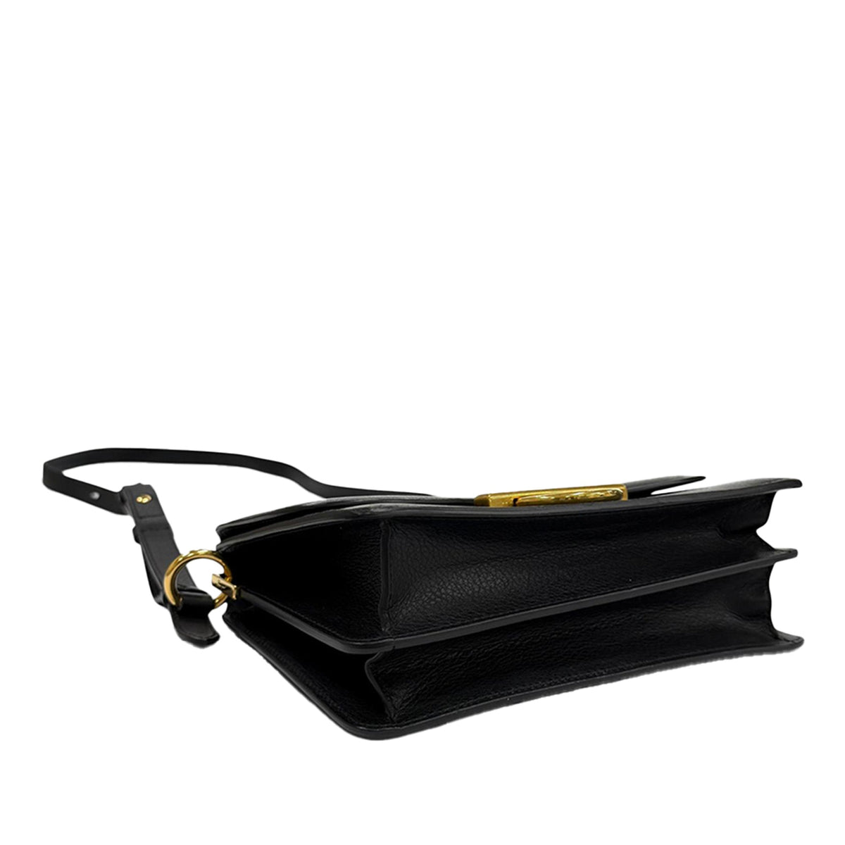 Ferragamo Leather Gancini Joanne Crossbody
