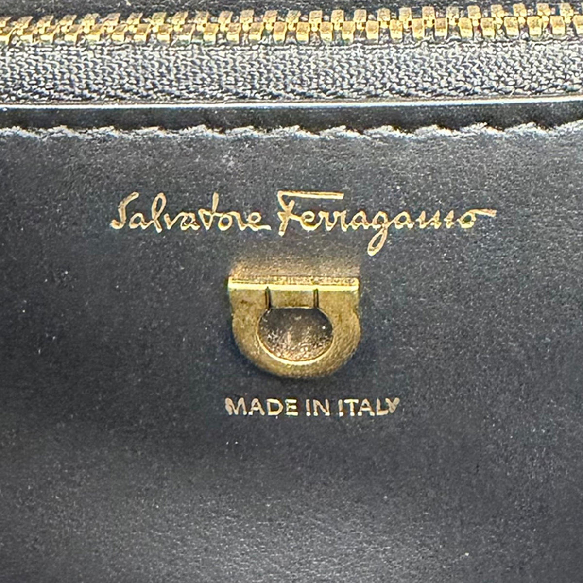 Ferragamo Leather Gancini Joanne Crossbody