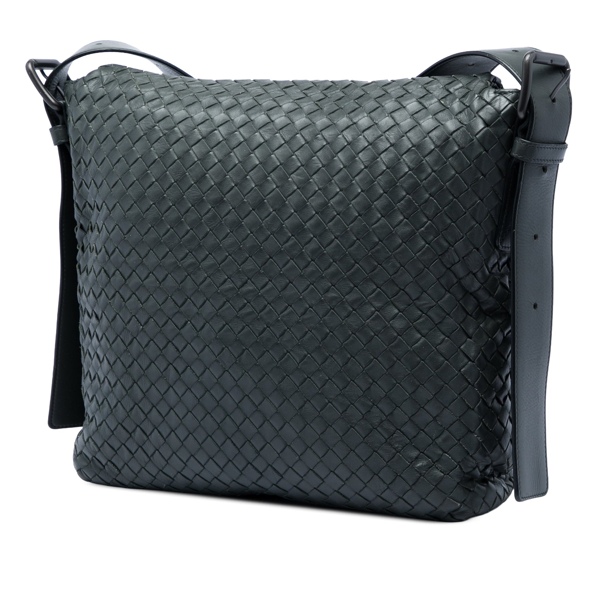 Bottega Veneta Nappa Intrecciato Messenger Bag