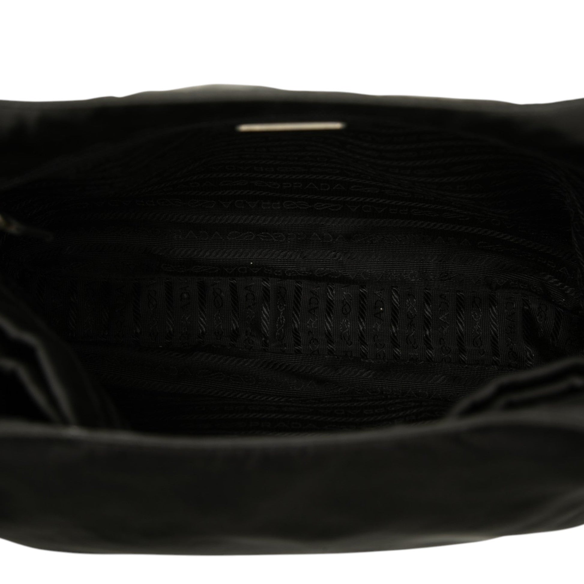 Prada Tessuto Resin Handle Tote