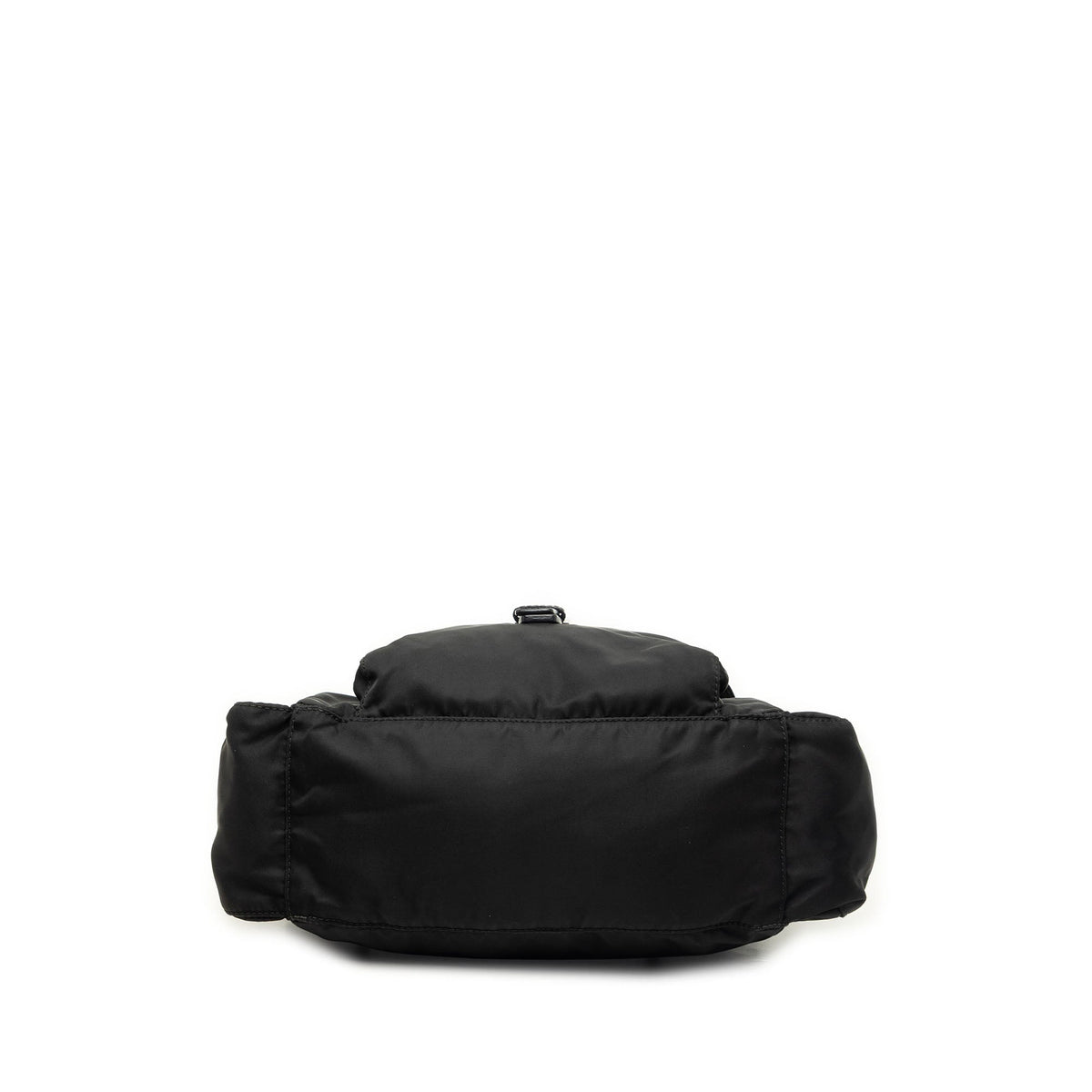 Prada Tessuto Buckle Messenger Bag