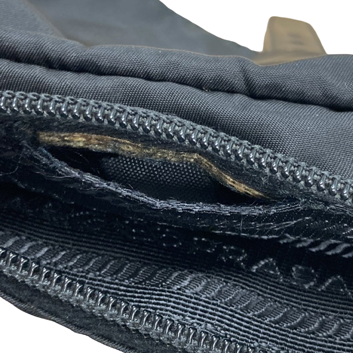 Prada Tessuto Buckle Messenger Bag