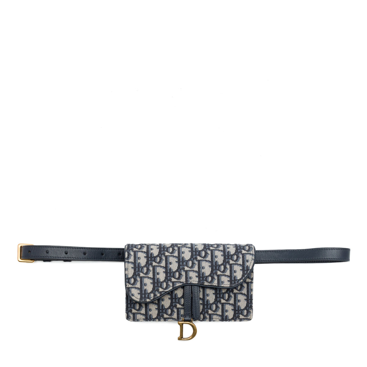 Dior Oblique Canvas Saddle Belt Bag
