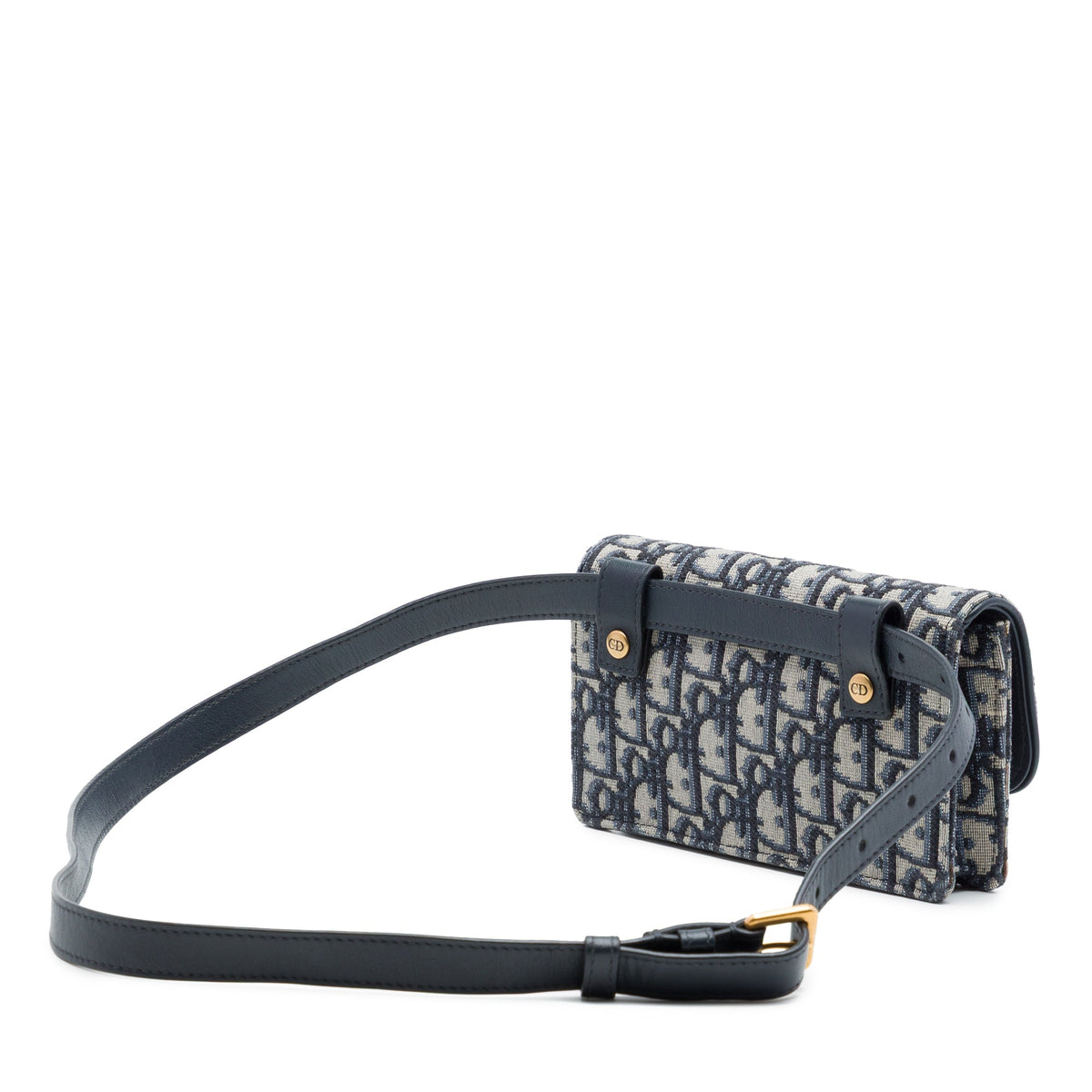 Dior Oblique Canvas Saddle Belt Bag