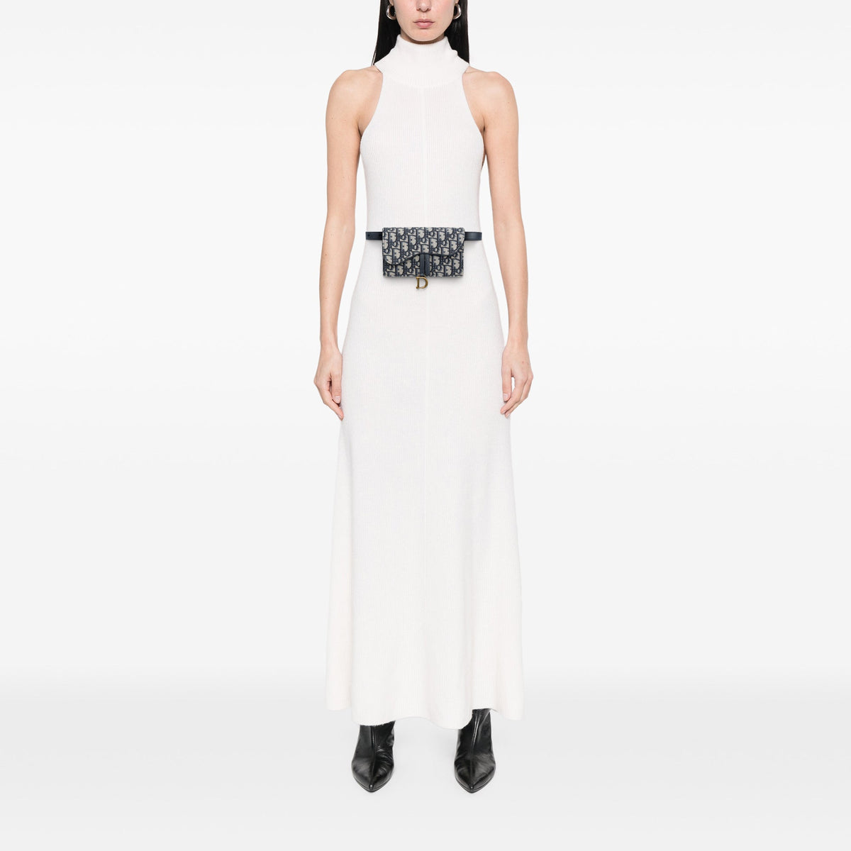 Dior Oblique Canvas Saddle Belt Bag