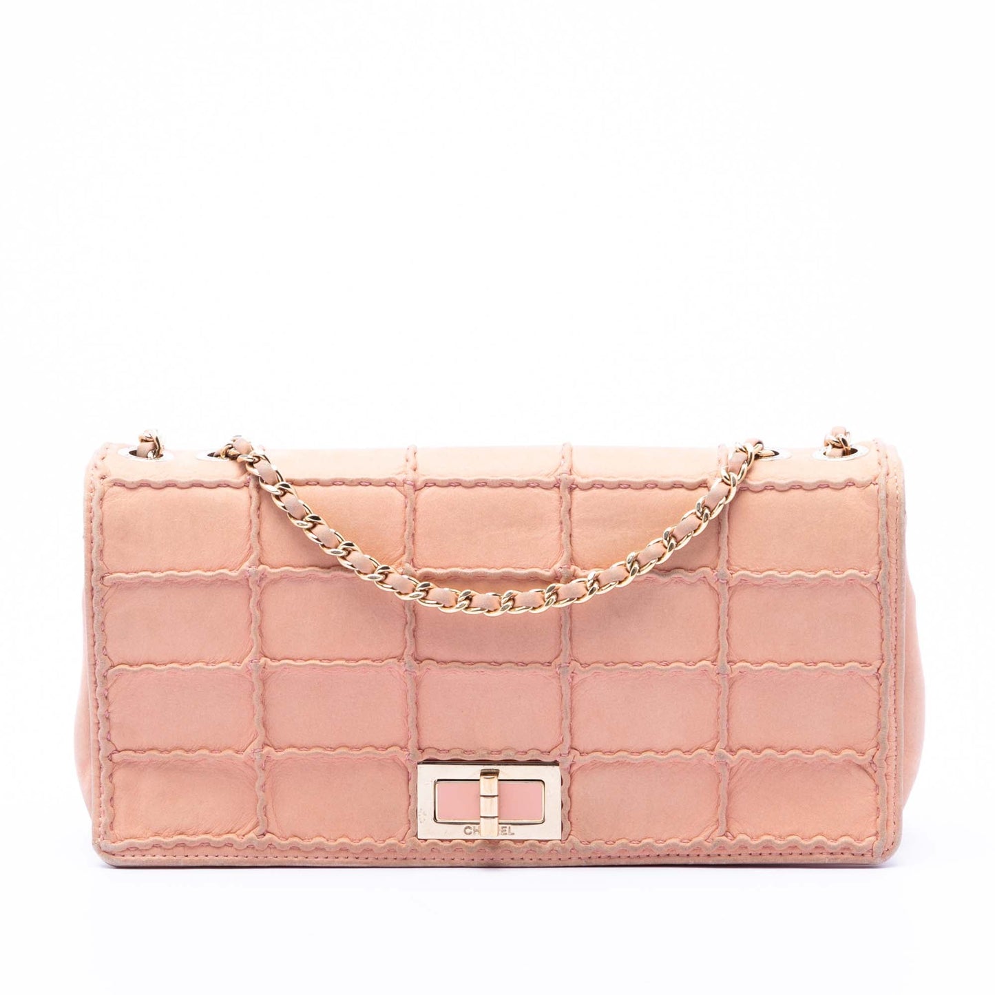 Chanel Small Stitched Iridescent Lambskin Reissue 2.55 Single Flap