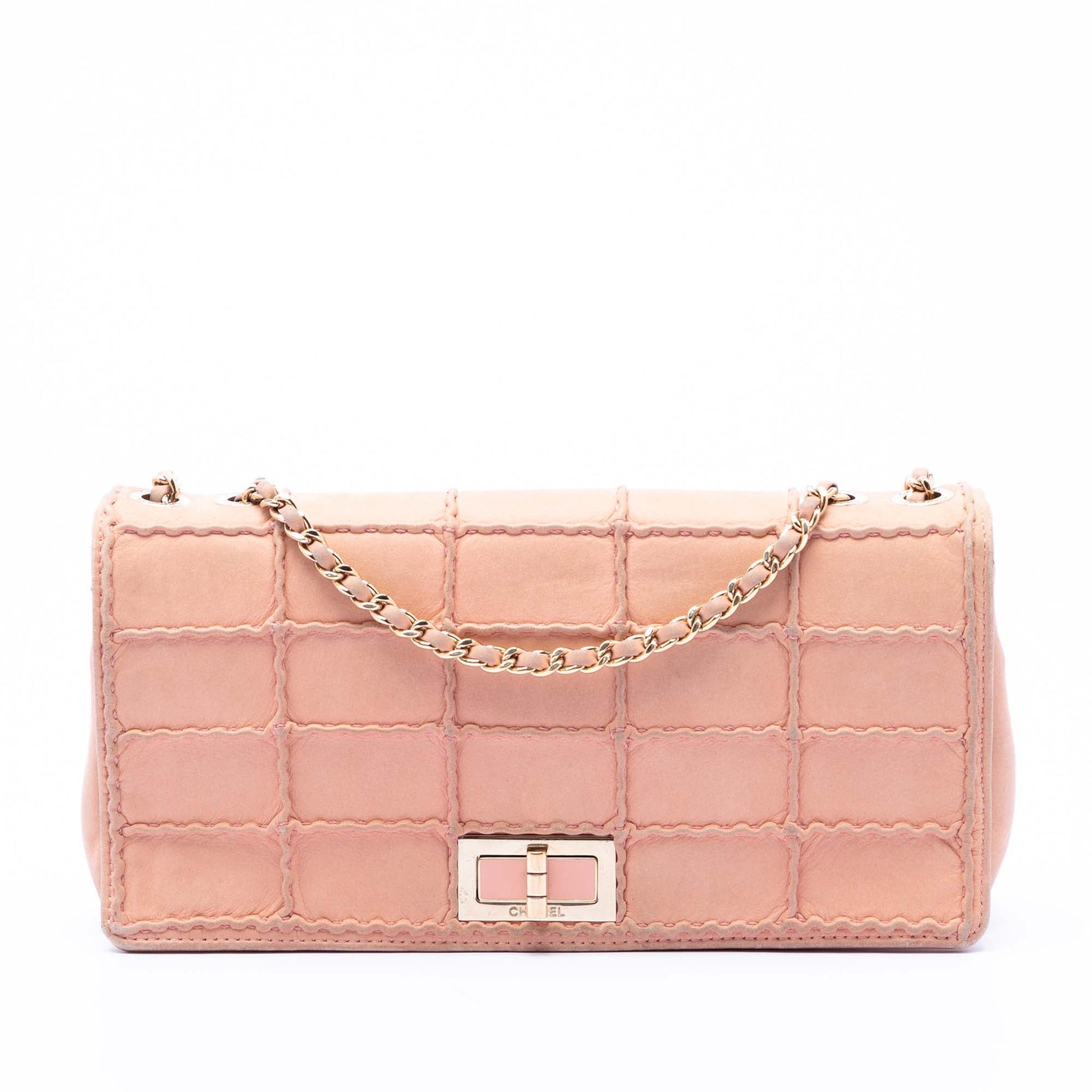 Chanel Small Stitched Iridescent Lambskin Reissue 2.55 Single Flap