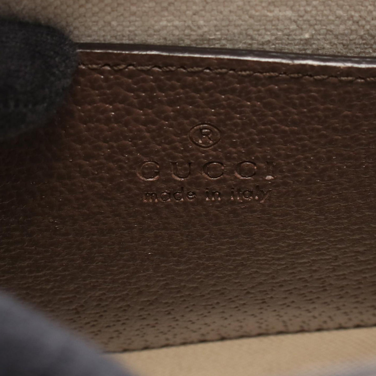 Gucci Mini Jumbo GG Canvas Web Satchel — Beige