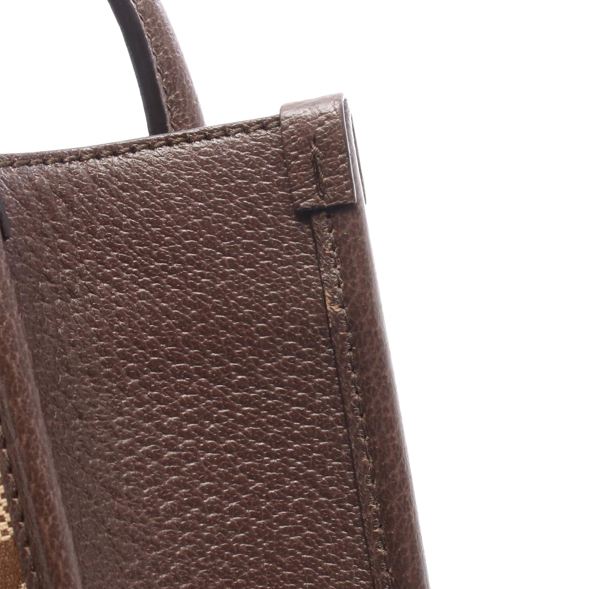 Gucci Mini Jumbo GG Canvas Web Satchel — Beige