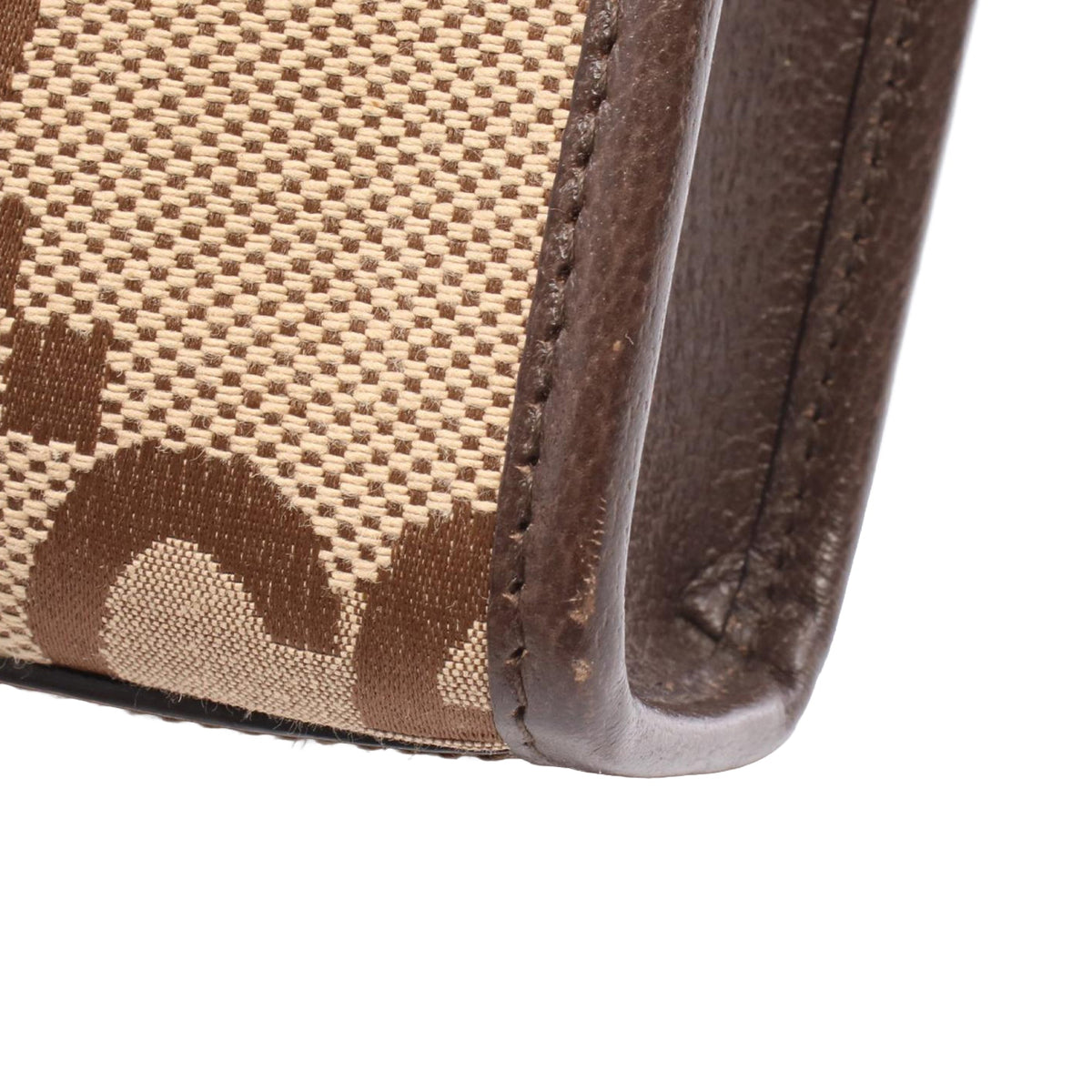 Gucci Mini Jumbo GG Canvas Web Satchel — Beige