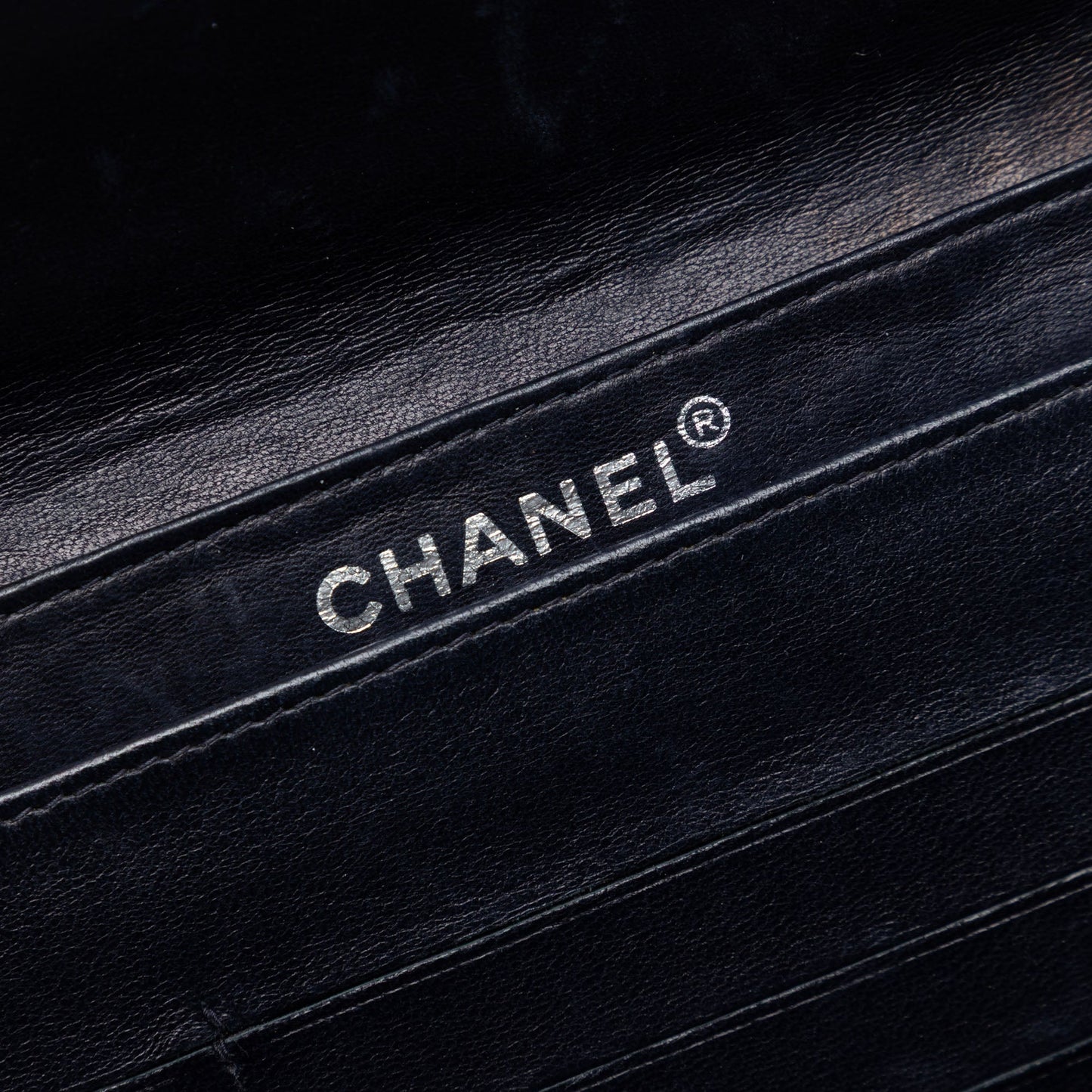 CC Choco Bar Denim Chain Flap