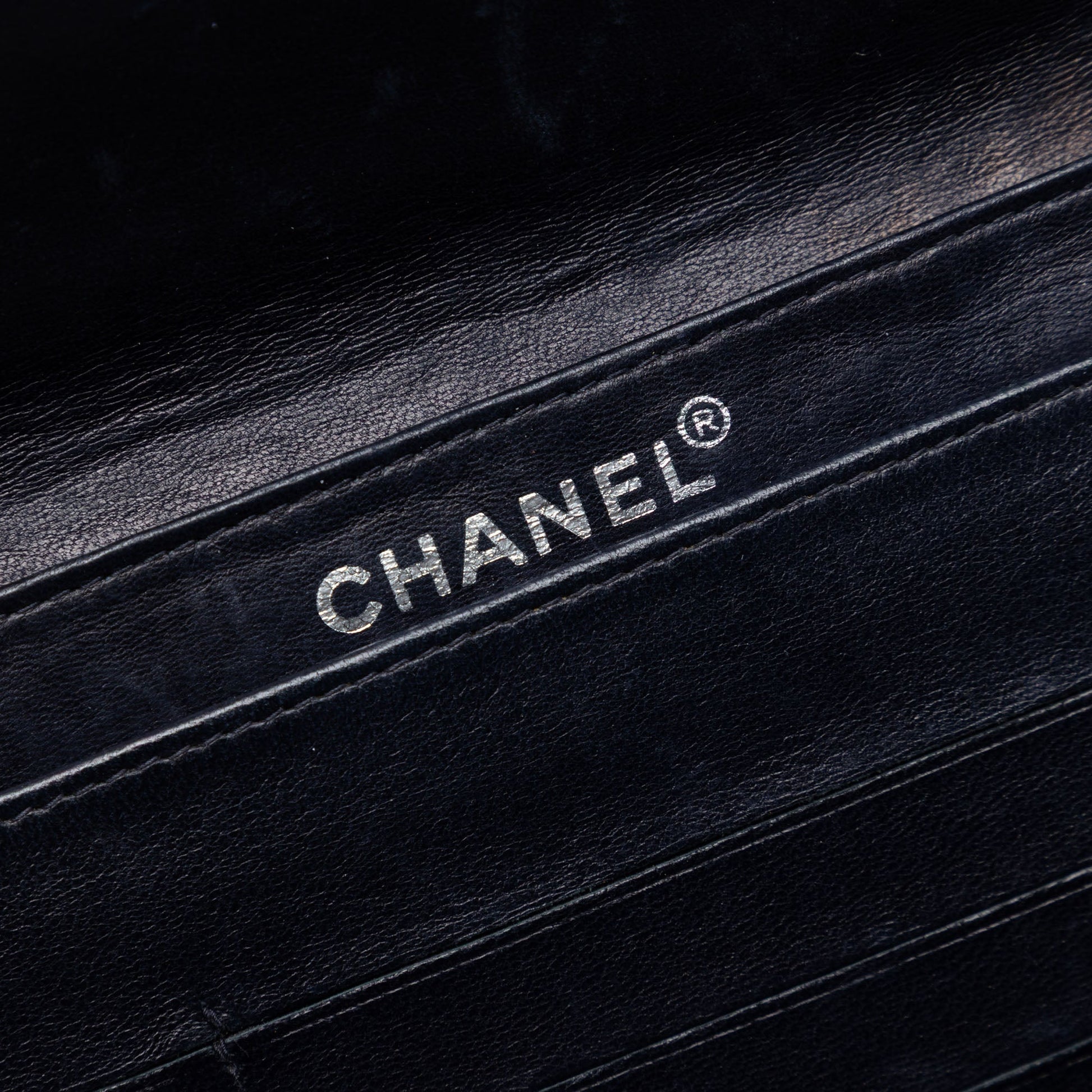 CC Choco Bar Denim Chain Flap