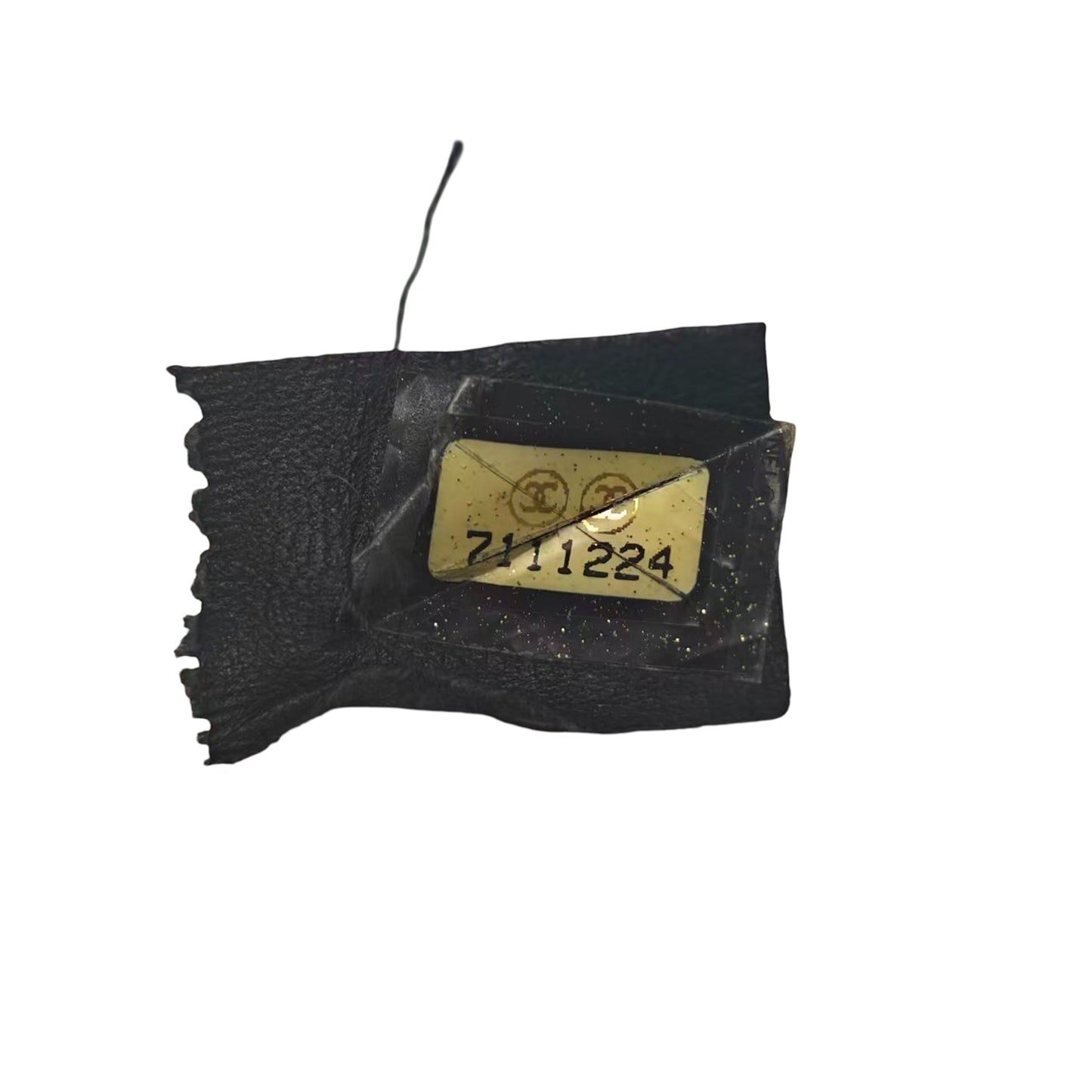 CC Choco Bar Denim Chain Flap