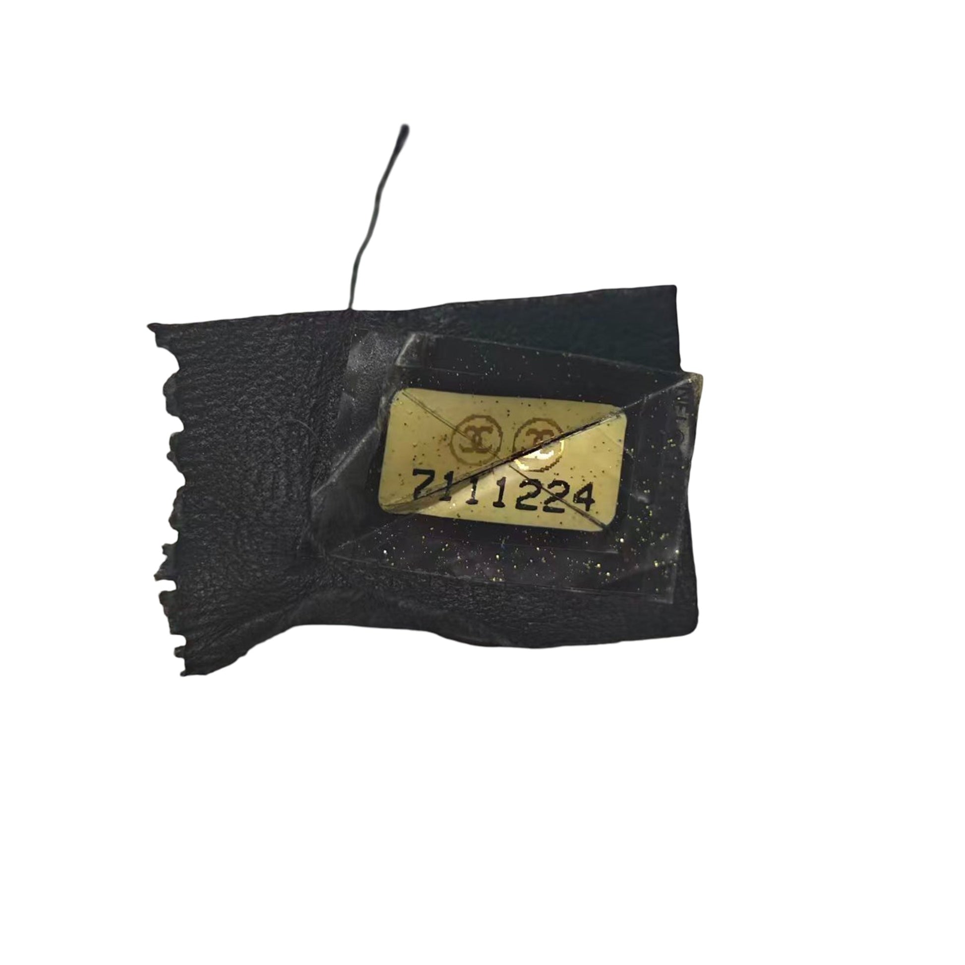 CC Choco Bar Denim Chain Flap