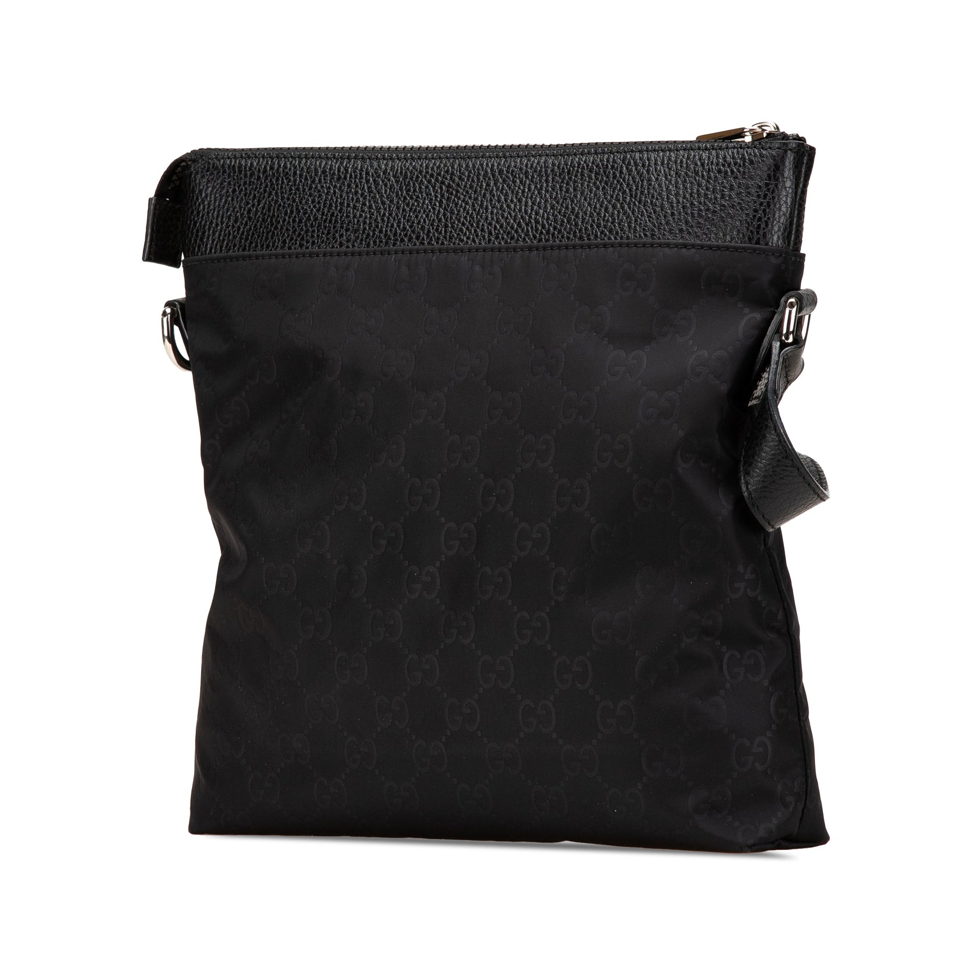 Gucci GG Nylon Flat Messenger Bag