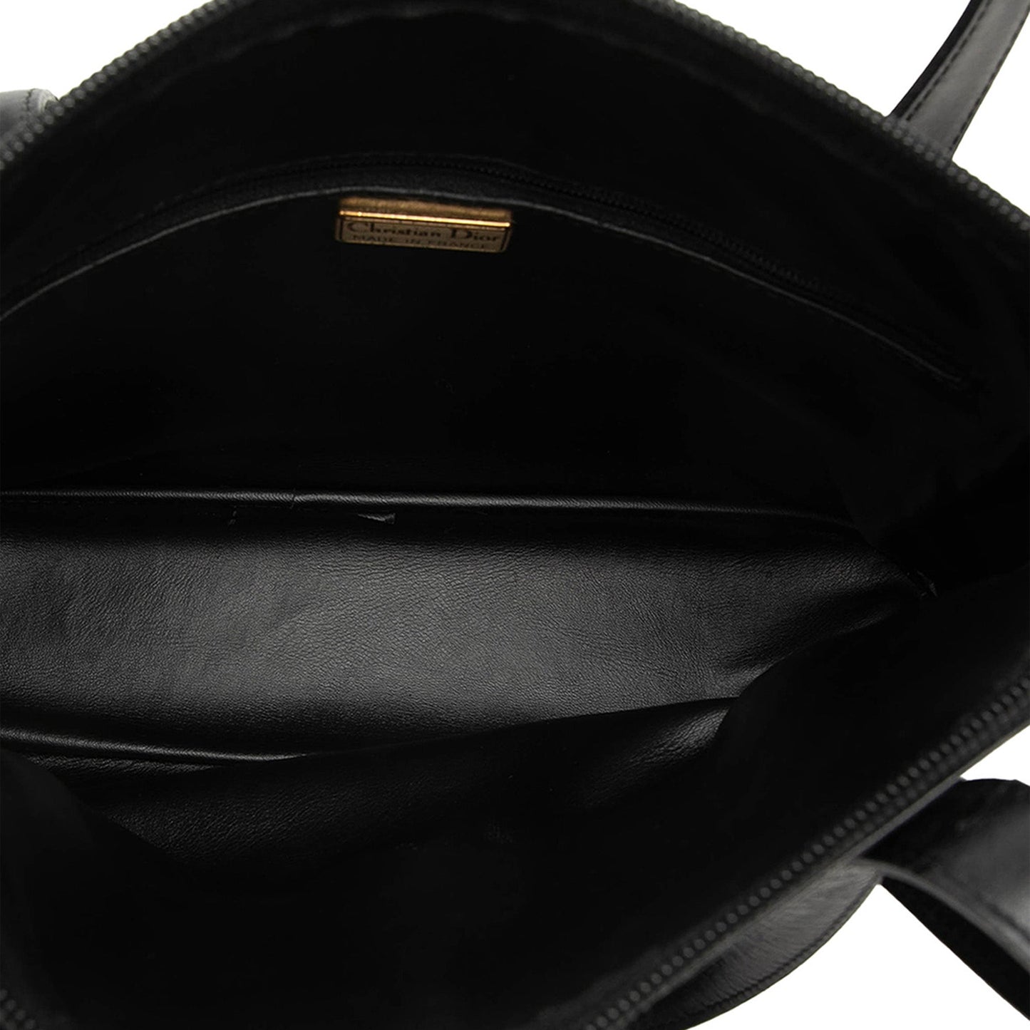 Dior Leather CD Logo Handbag