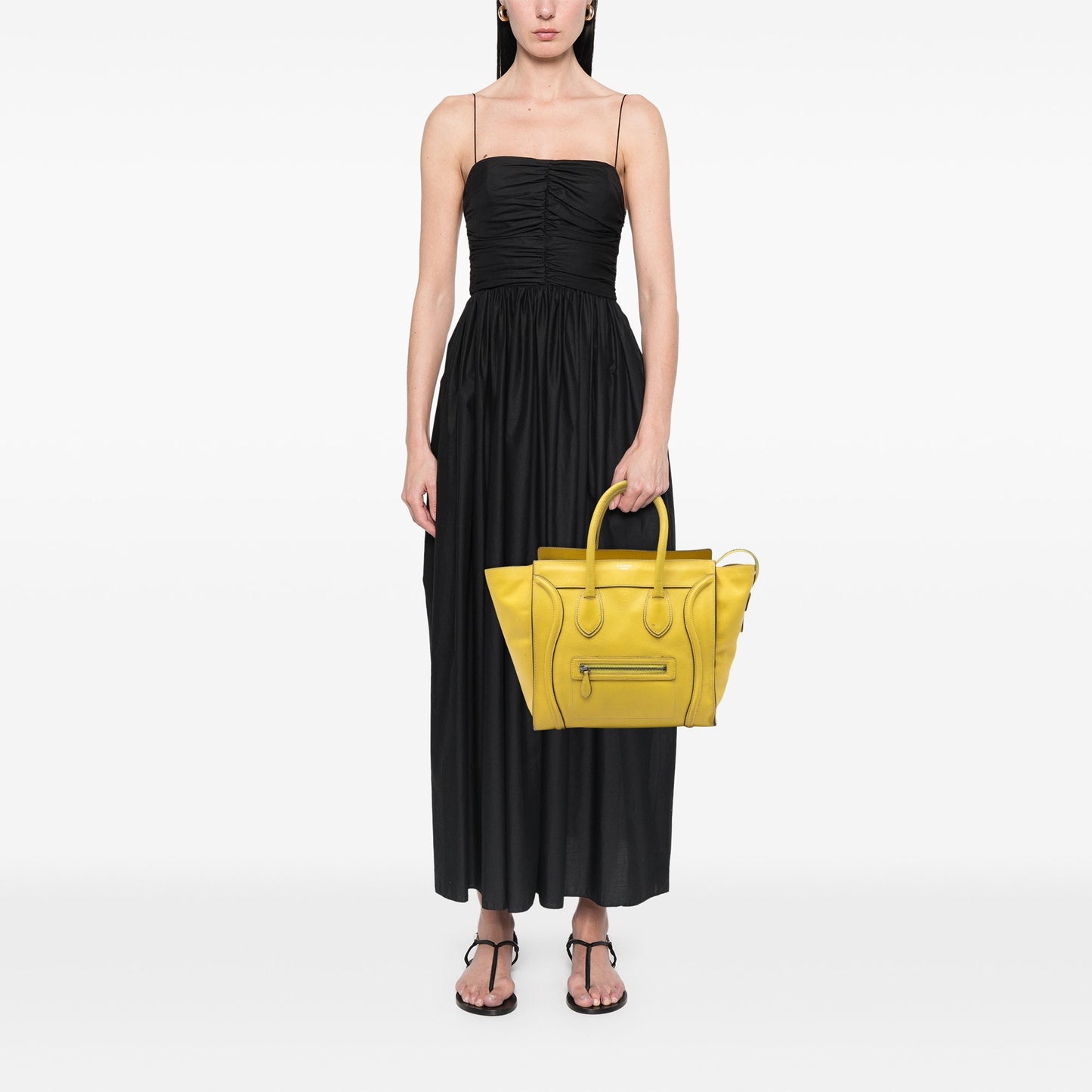 Celine Mini Calfskin Luggage Tote