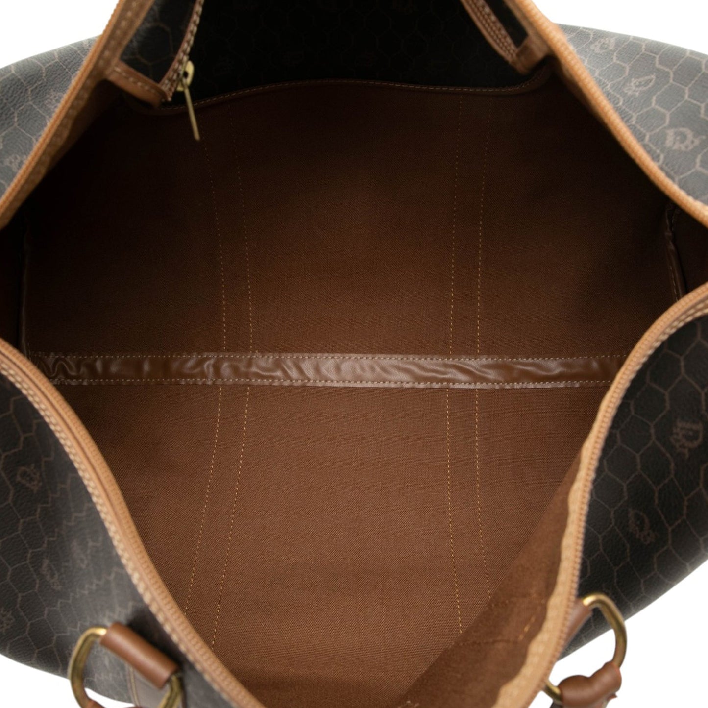 Dior Honeycomb Coated Canvas Boston Bag