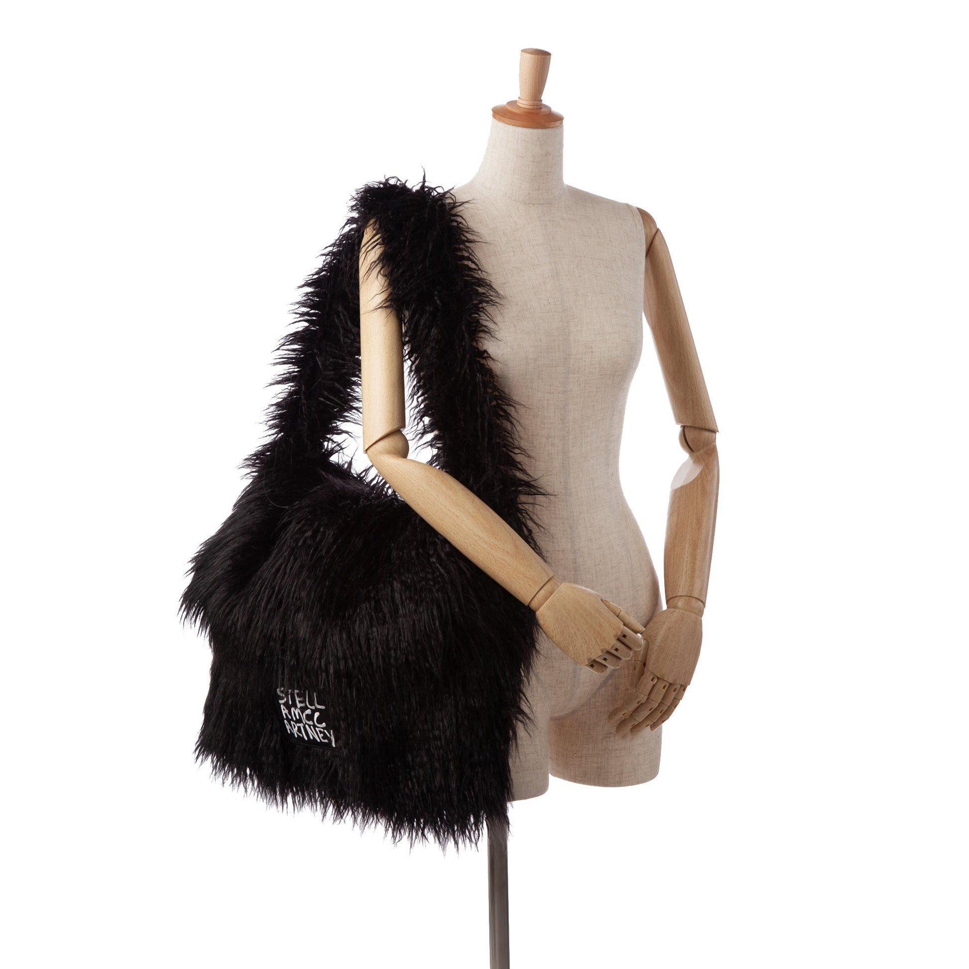 Stella McCartney x Ed Curtis Faux Fur Shoulder Bag