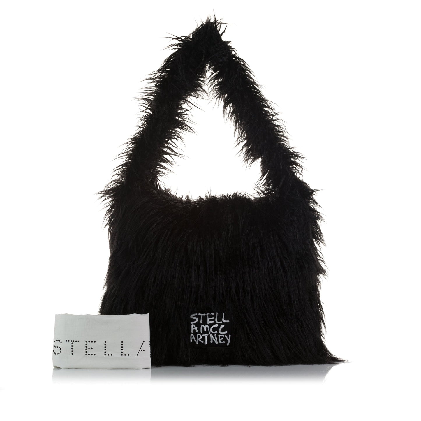 Stella McCartney x Ed Curtis Faux Fur Shoulder Bag