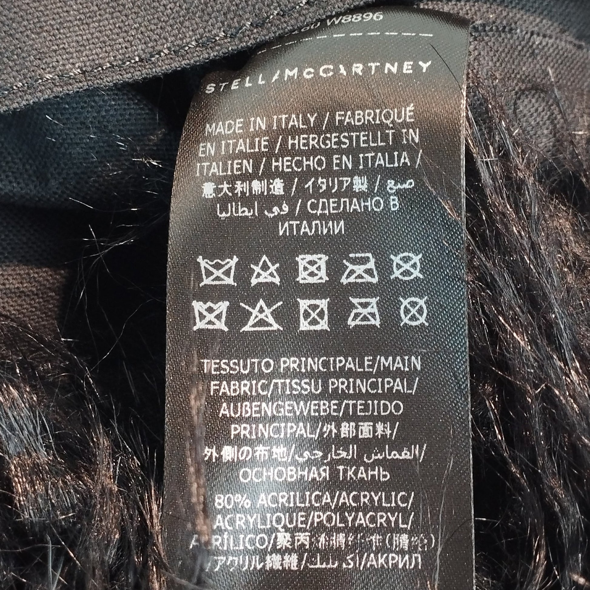 Stella McCartney x Ed Curtis Faux Fur Shoulder Bag