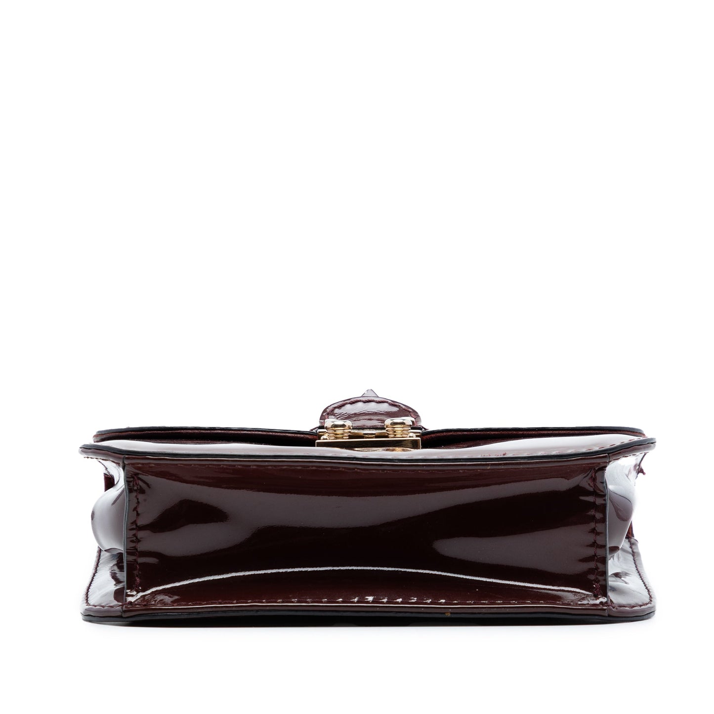 Valentino Small Patent Rockstud Glam Lock Crossbody