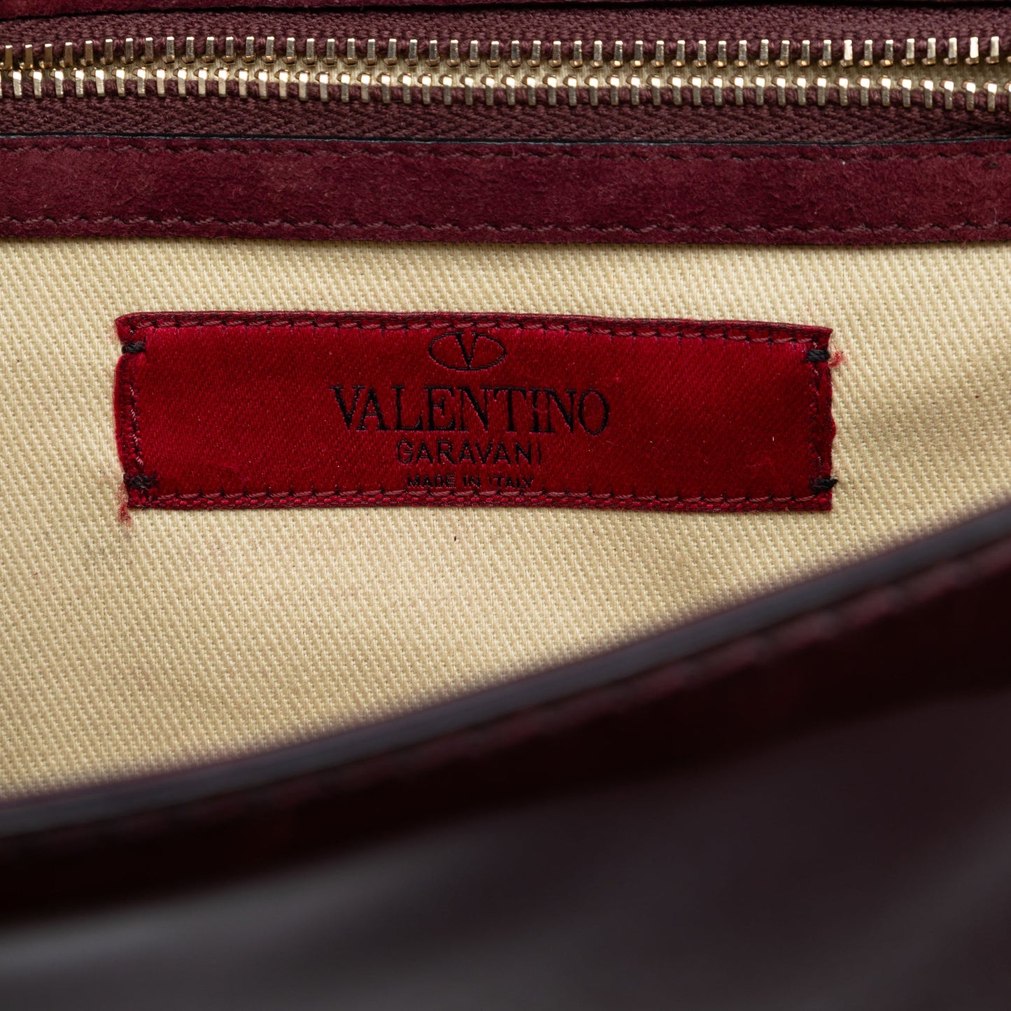 Valentino Small Patent Rockstud Glam Lock Crossbody