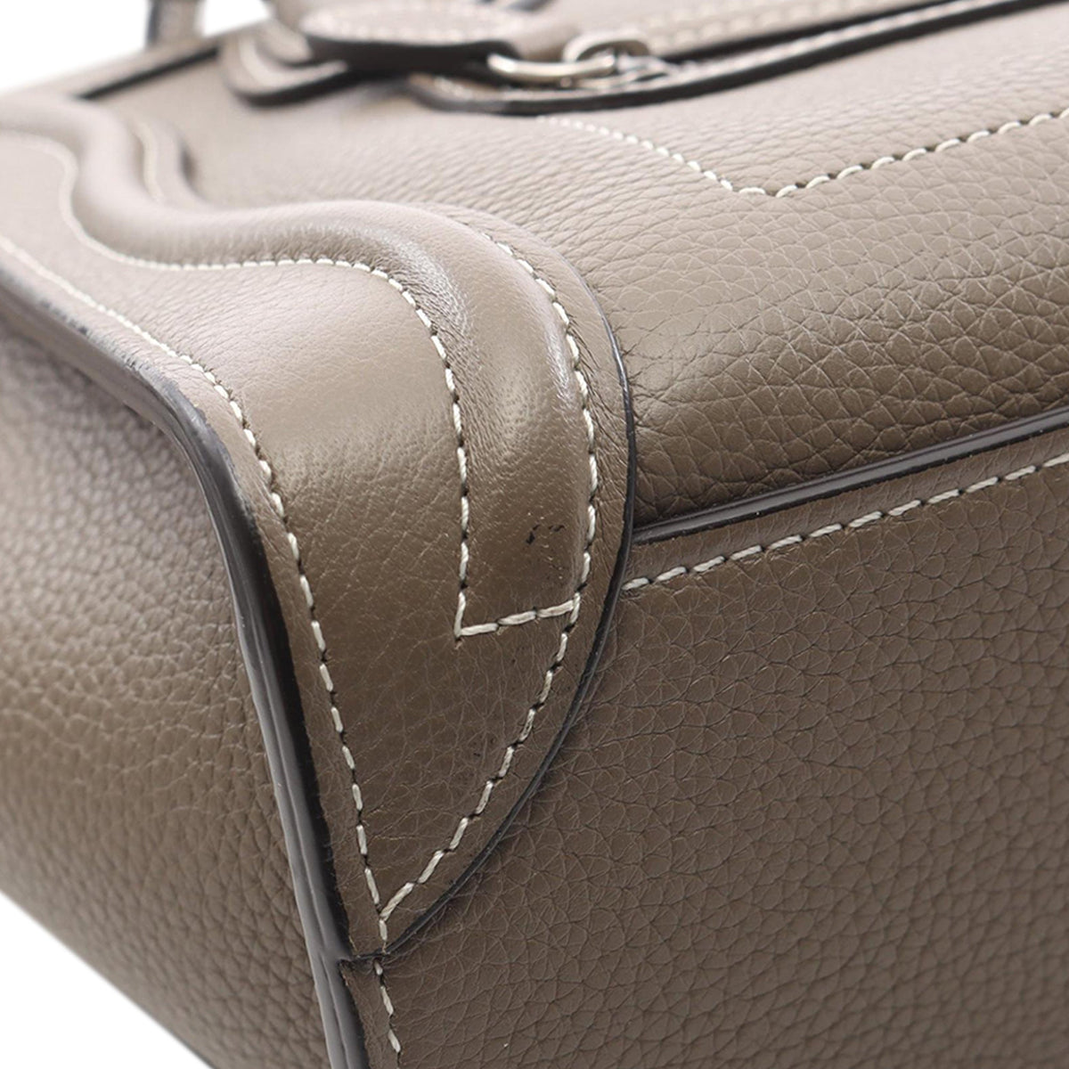 Celine Nano Leather Luggage Tote
