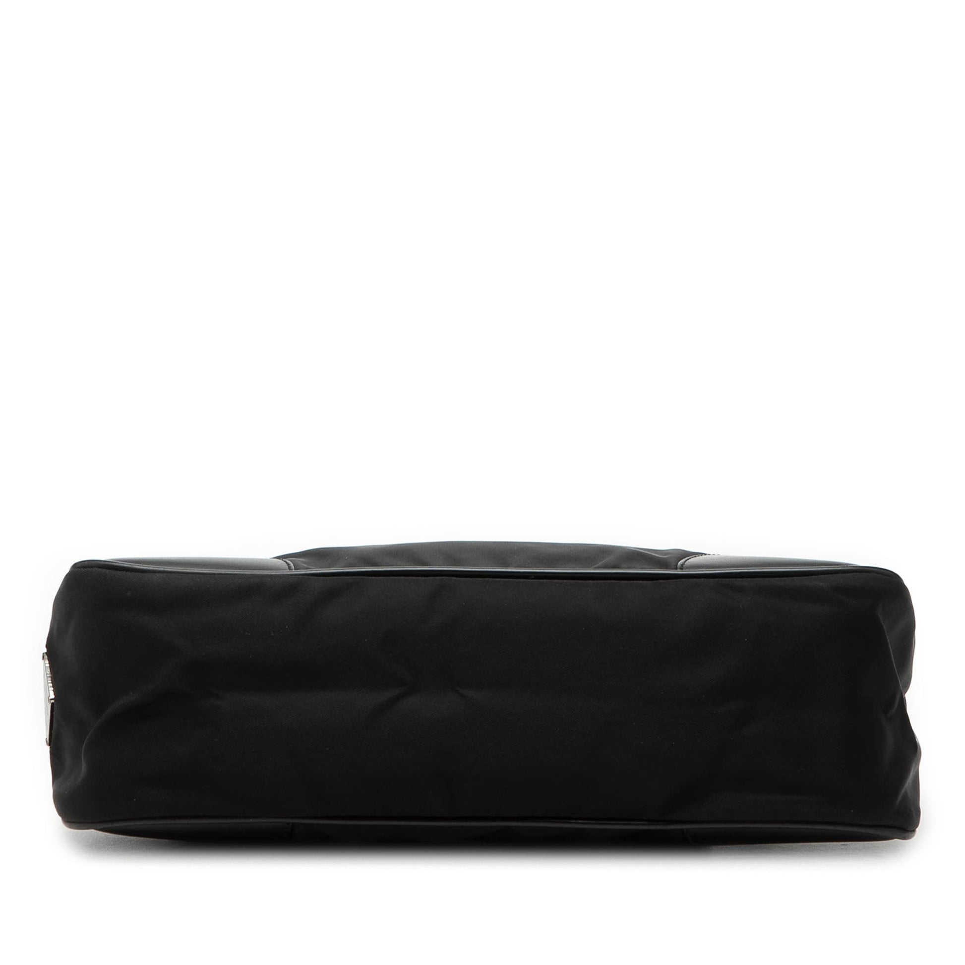 Vitello Trimmed Tessuto Handbag