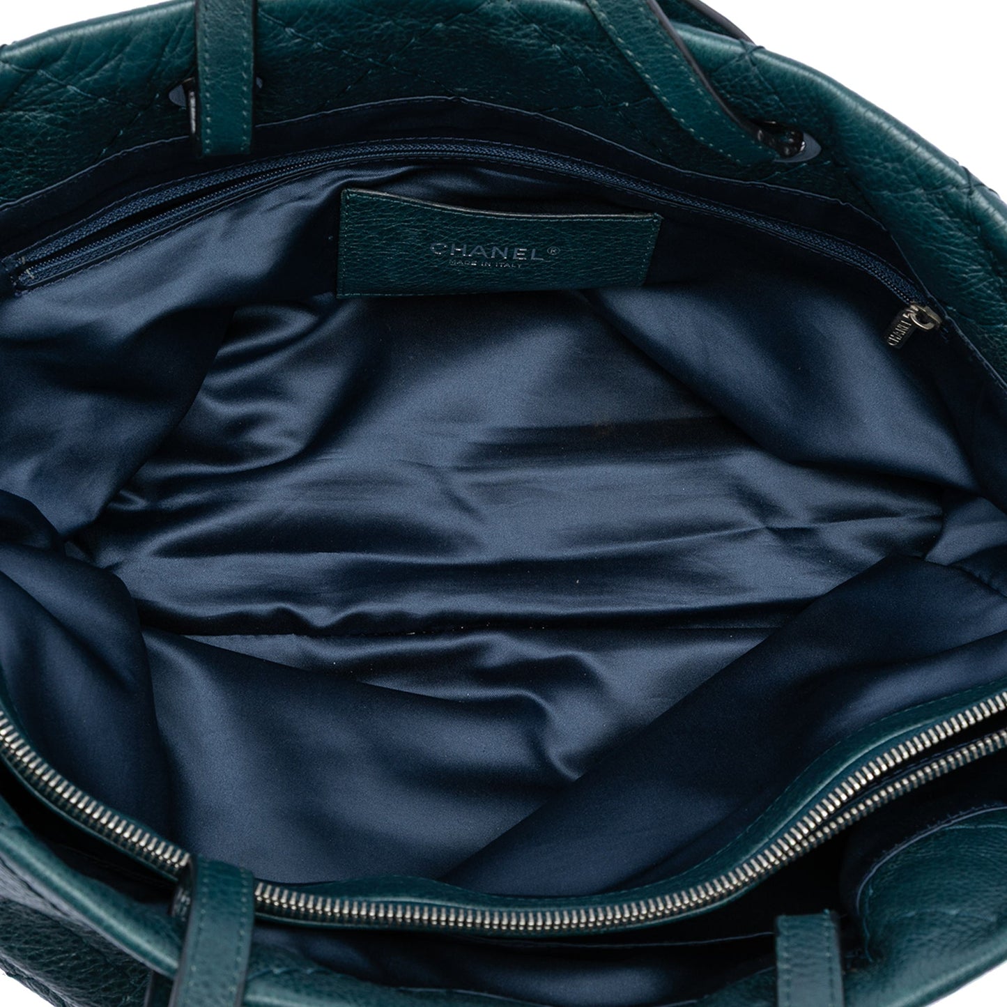 Chanel Large Glazed Calfskin On The Road Tote
