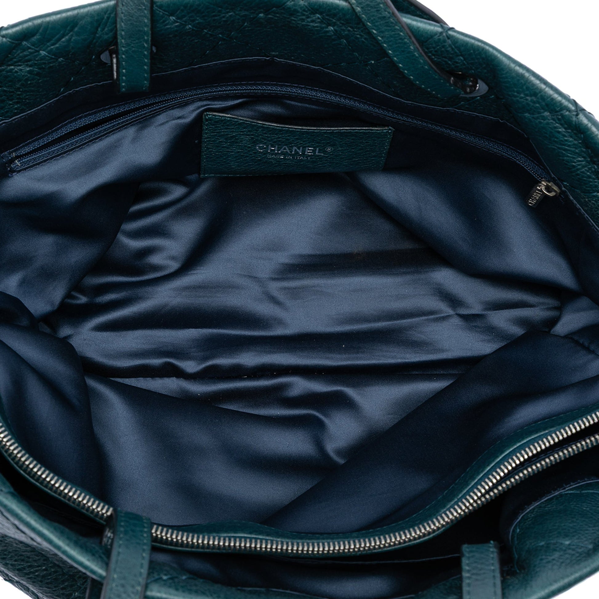 Chanel Large Glazed Calfskin On The Road Tote
