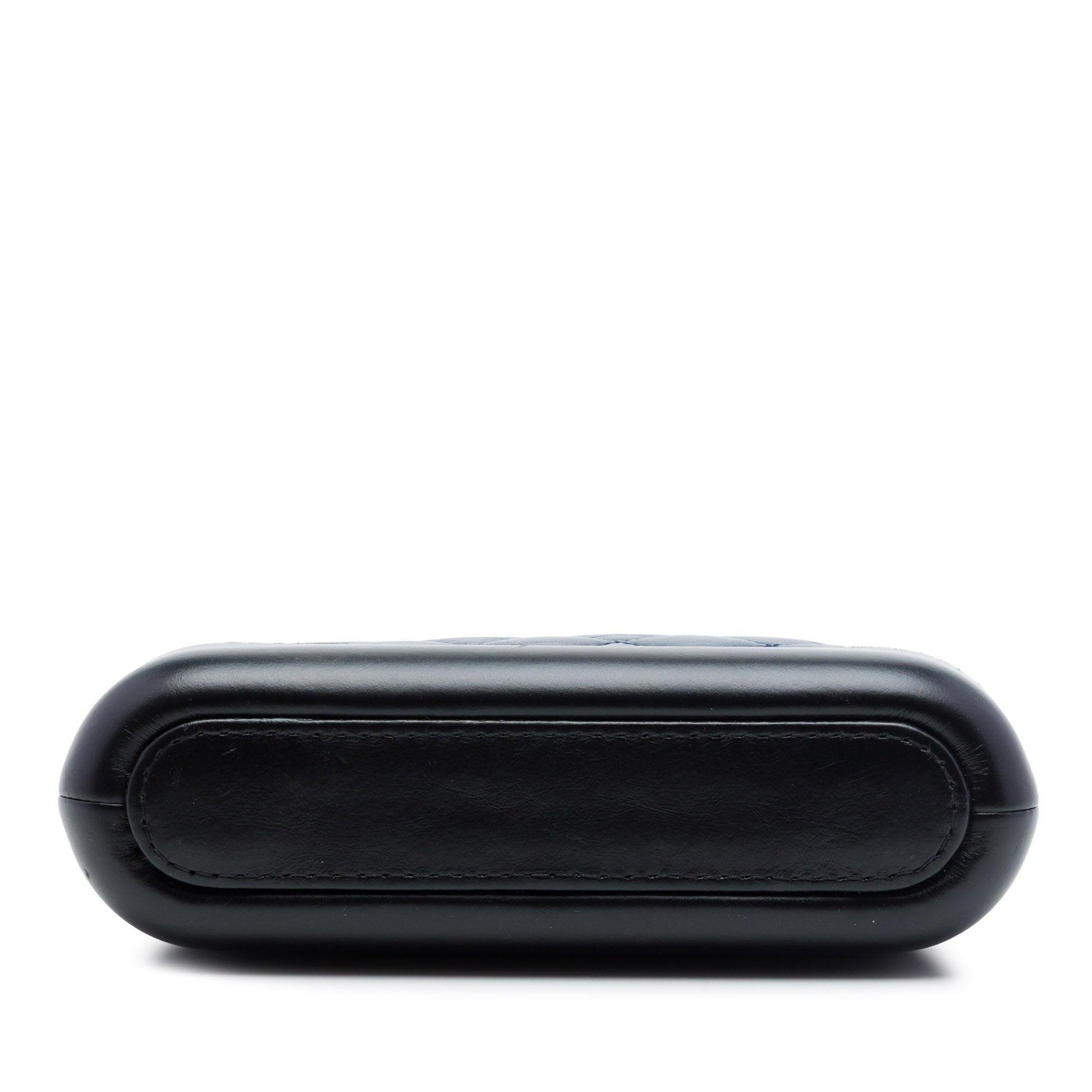 Chanel Bicolor Aged Calfskin Gabrielle Double Zip Clutch with Chain