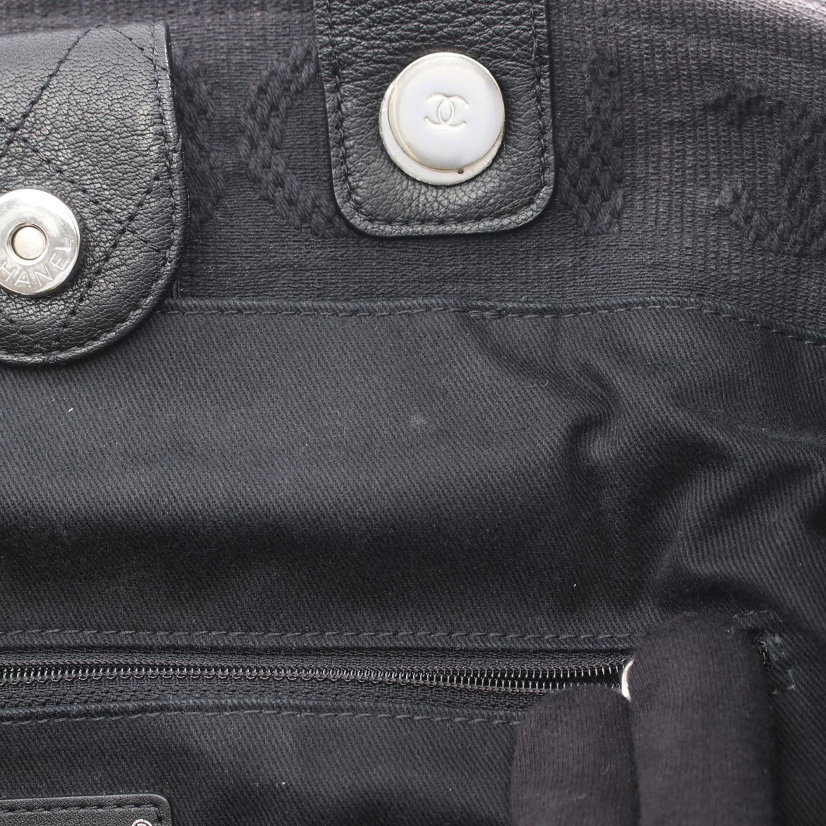 Chanel CC Satchel — Black